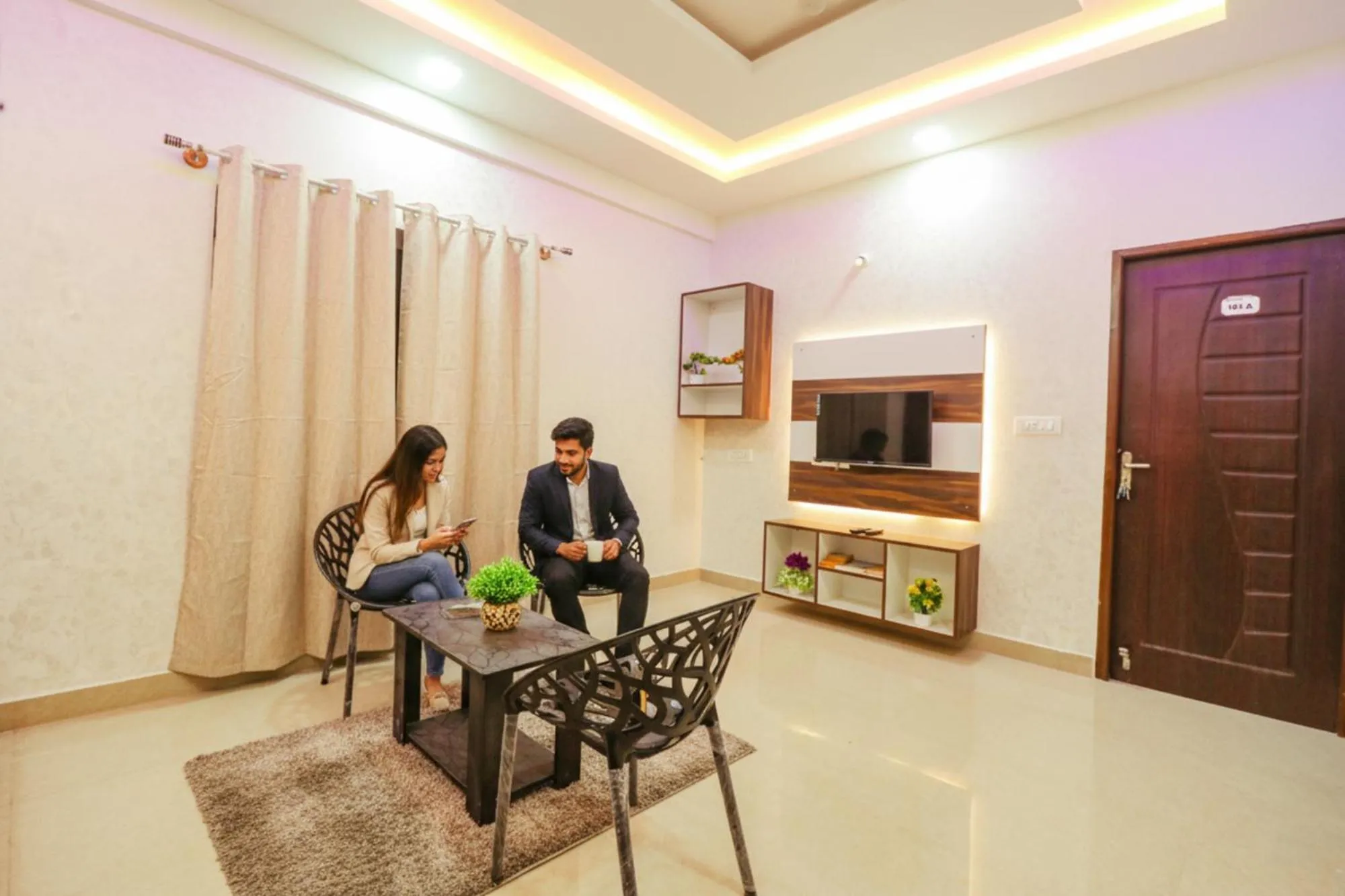 Bed in FabHotel E City Inn - 3 Km from Infosys Campus