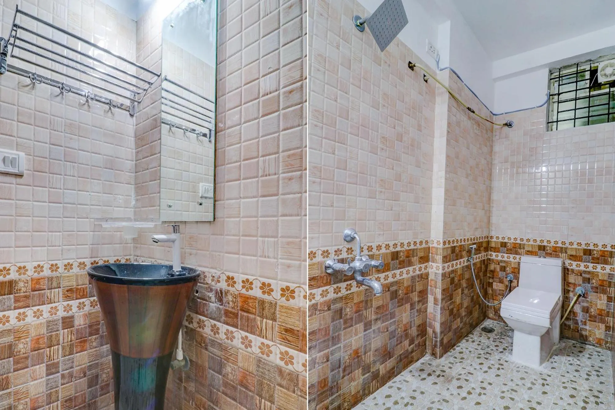 Bathroom in FabHotel E City Inn - 3 Km from Infosys Campus