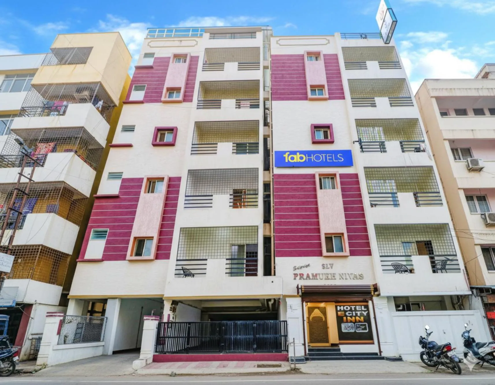 Property building in FabHotel E City Inn - 3 Km from Infosys Campus