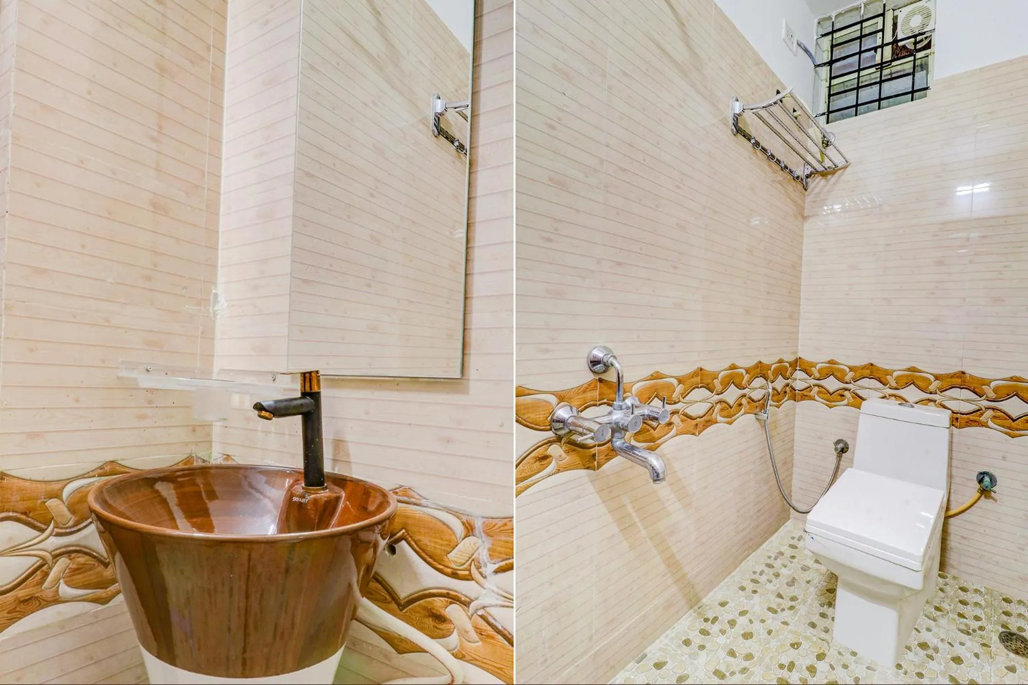 Bathroom in FabHotel E City Inn - 3 Km from Infosys Campus