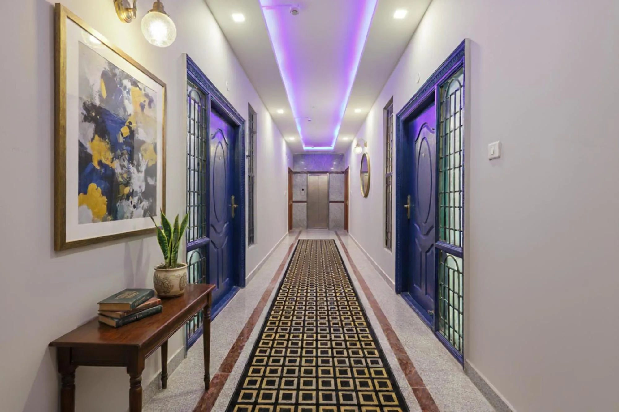 Lobby or reception in FabHotel E City Inn - 3 Km from Infosys Campus