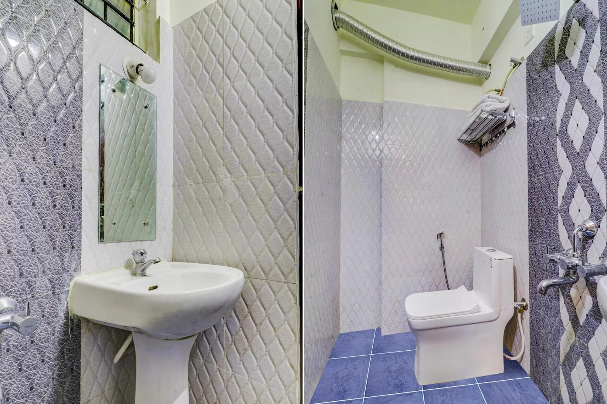 Bathroom in FabHotel E City Inn - 3 Km from Infosys Campus