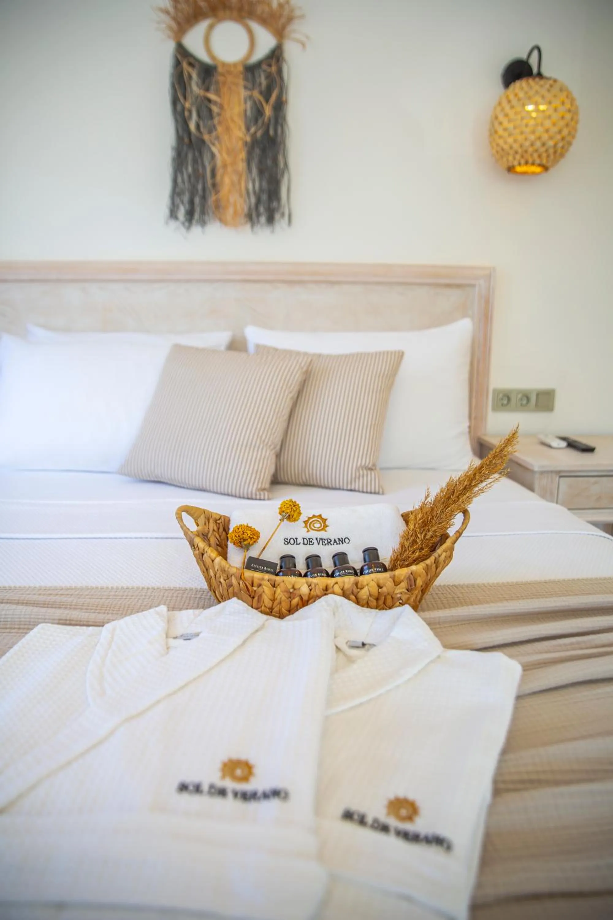 Bed in SOL DE VERANO OTEL