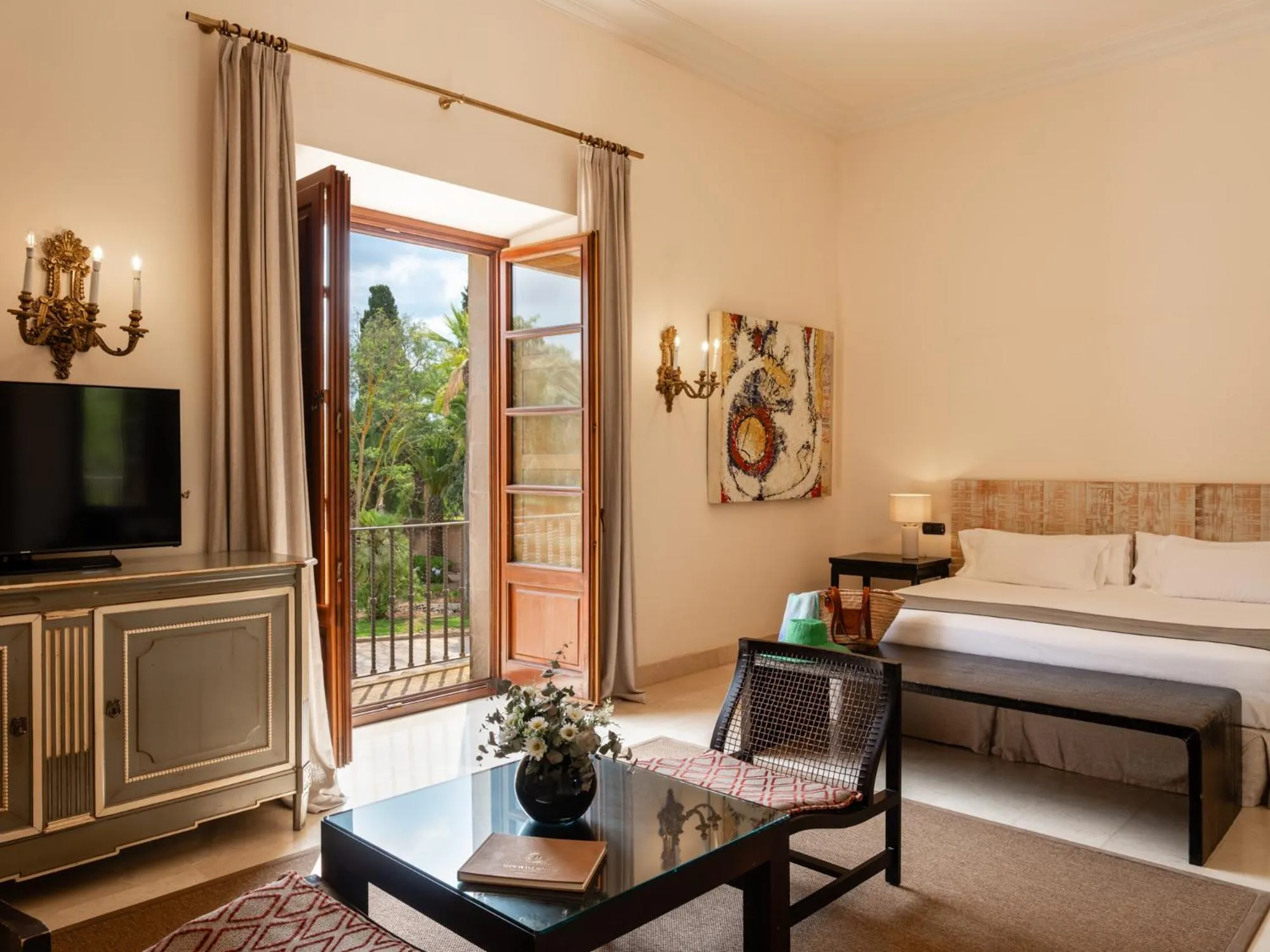 Bedroom, Bed in Son Julia Country House & Spa