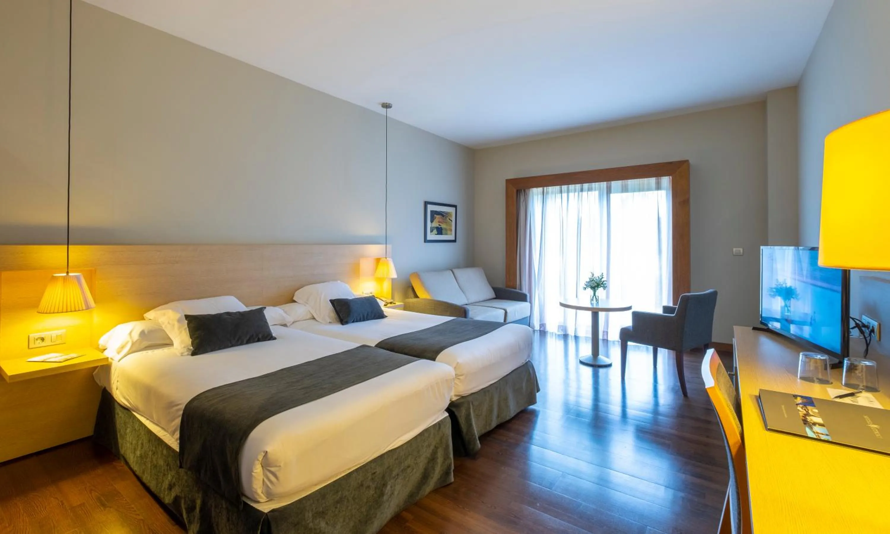 Bed in Hotel Spa Attica21 Vilalba