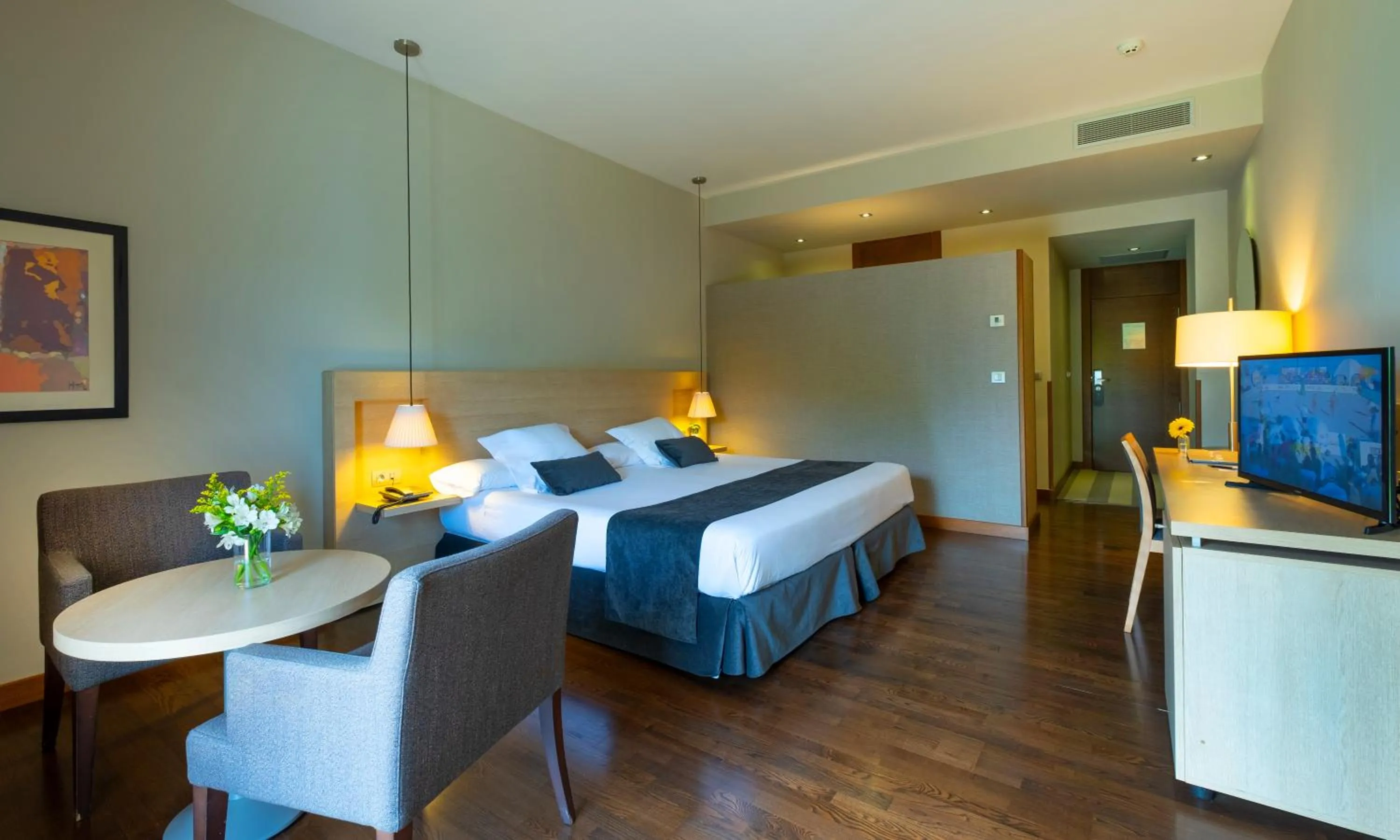 Bed in Hotel Spa Attica21 Vilalba