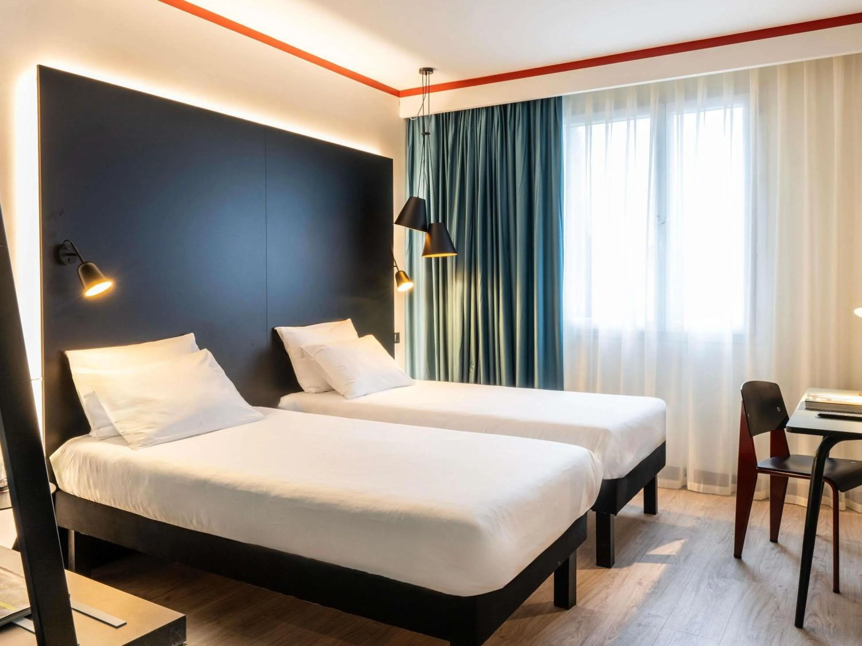 Bedroom, Bed in ibis Styles Barcelona Sant Joan Despi