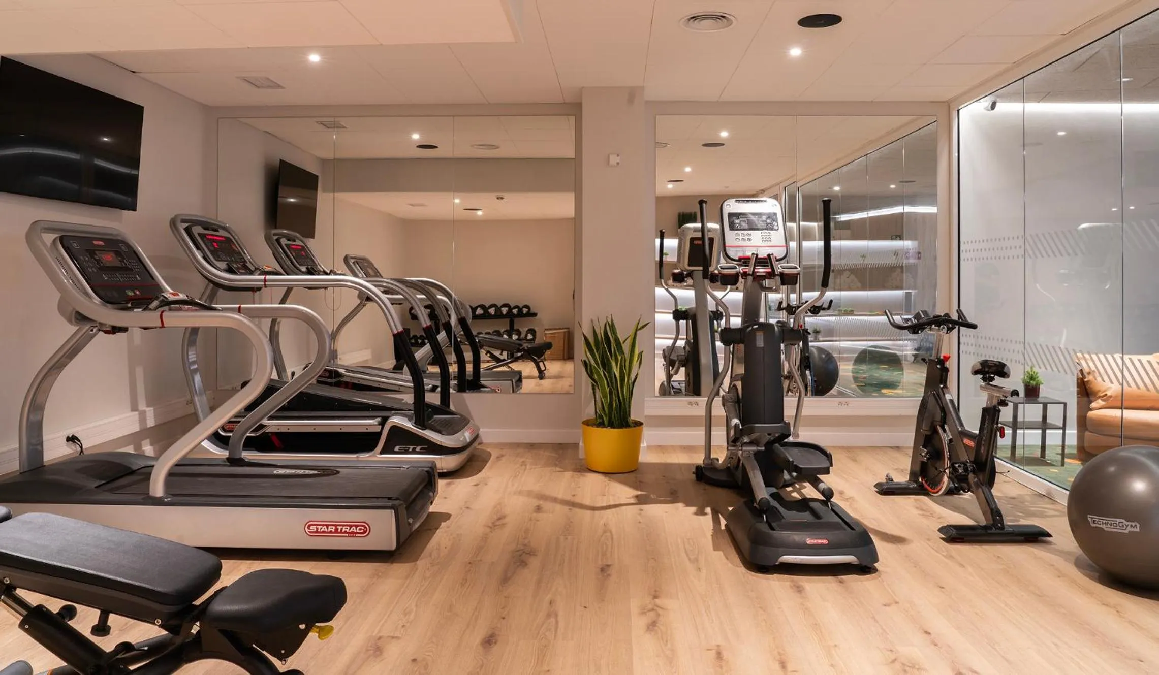 Fitness centre/facilities in ibis Styles Barcelona Sant Joan Despi