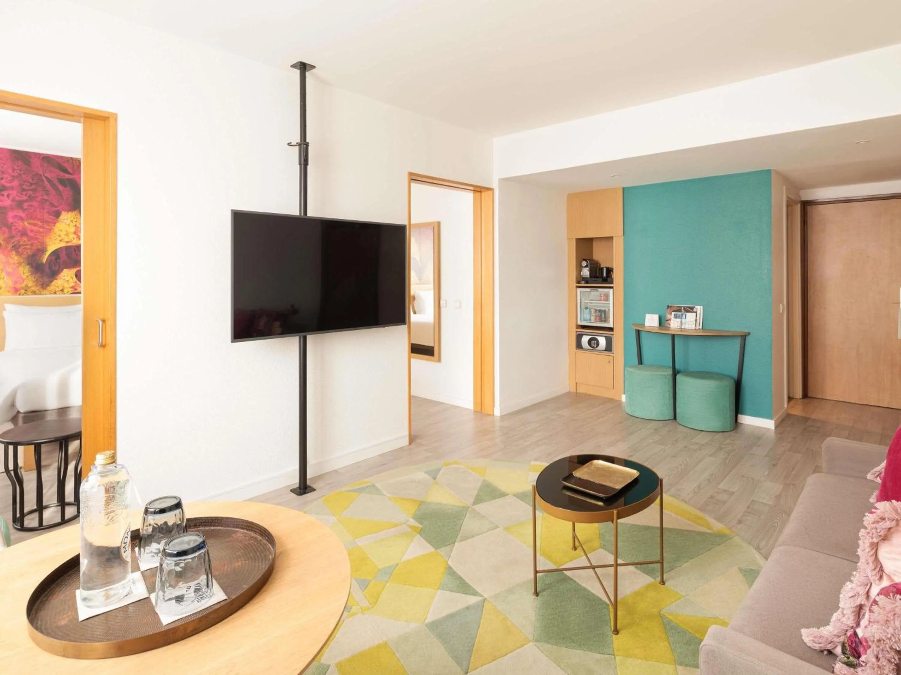 Bedroom in Novotel Barcelona Cornellà