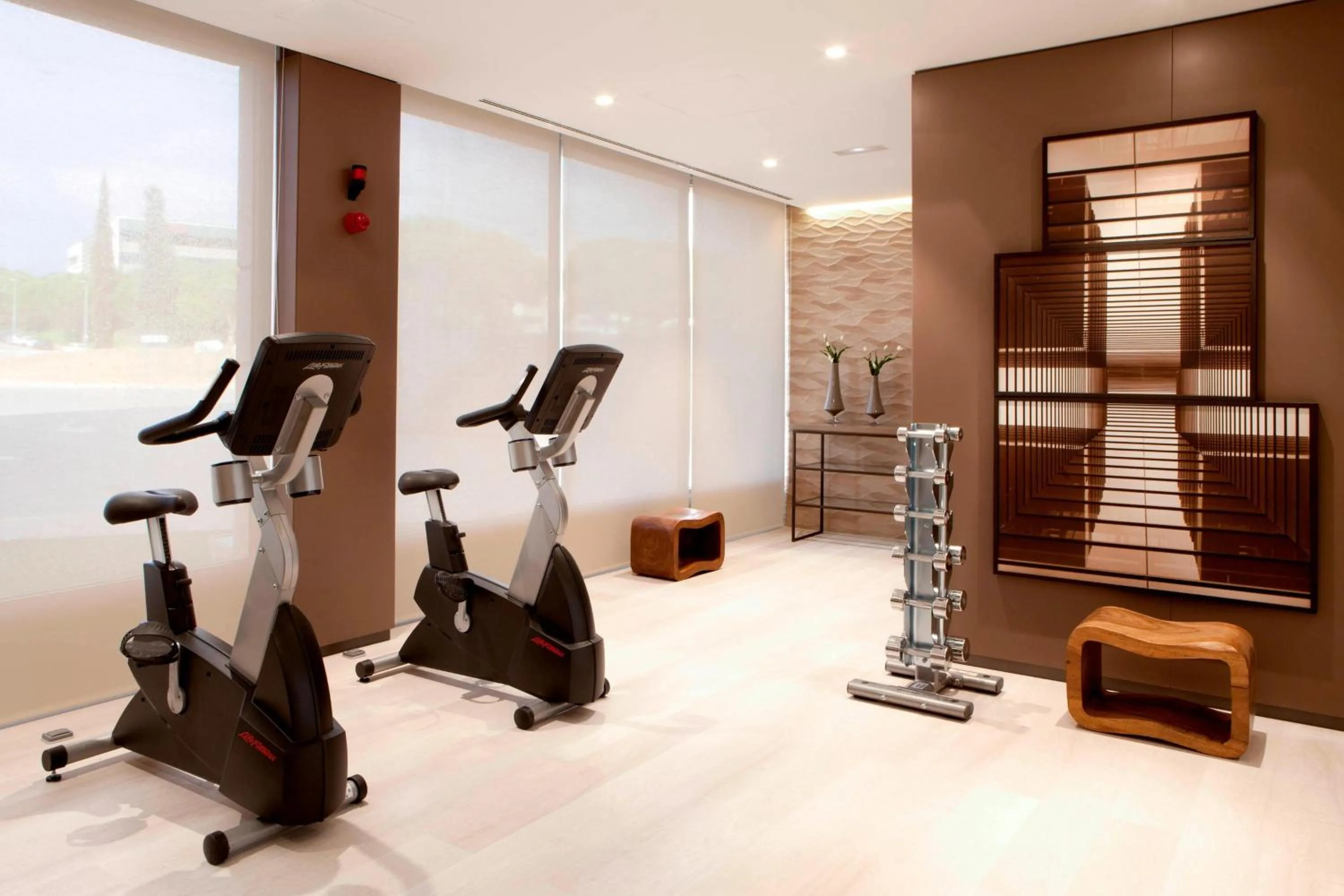 Fitness centre/facilities in AC Hotel San Cugat by Marriott