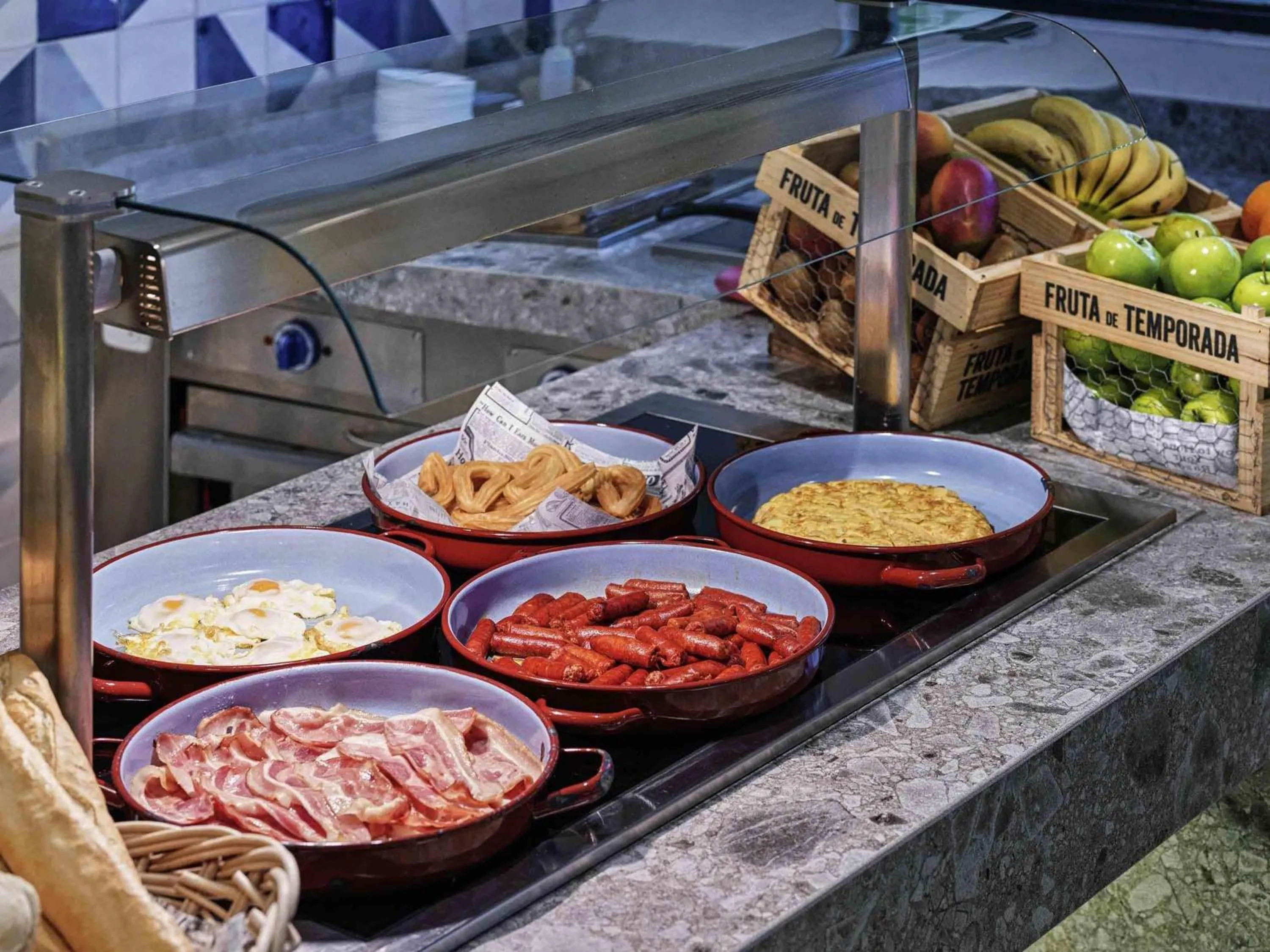 Breakfast in Novotel Sevilla