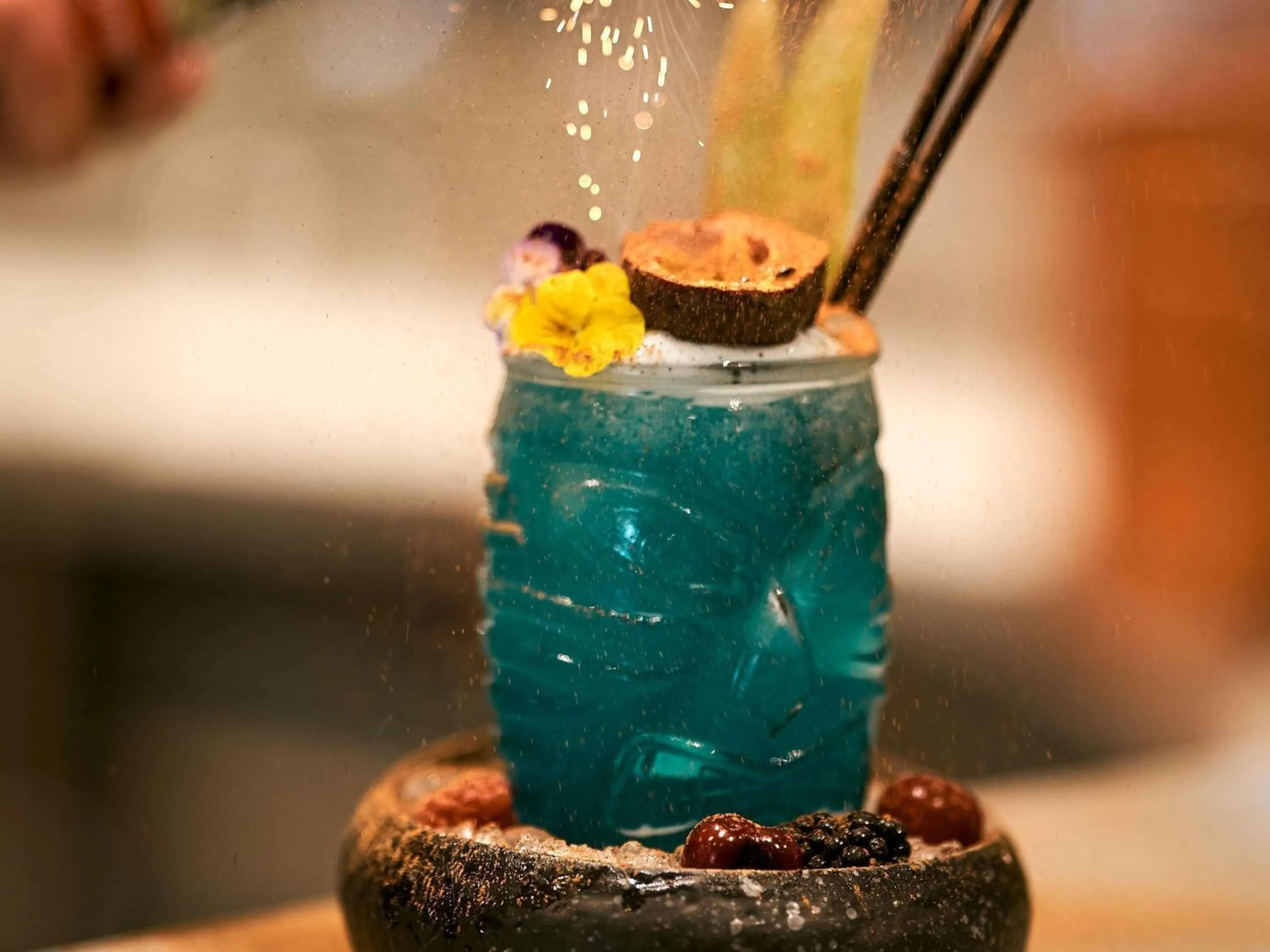 Lounge or bar in Novotel Campo De Las Naciones