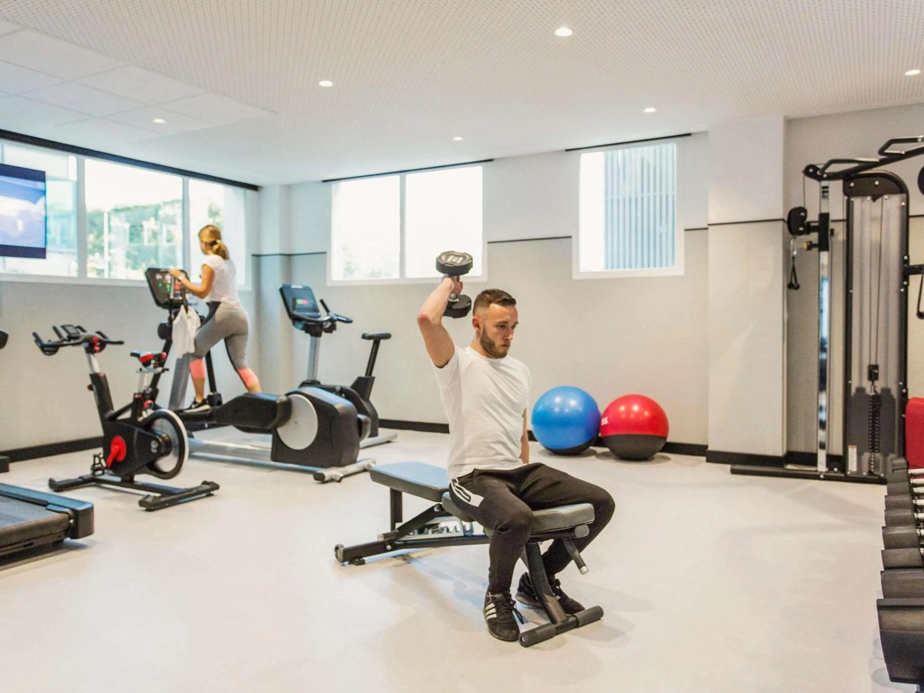 Fitness centre/facilities in Novotel Campo De Las Naciones
