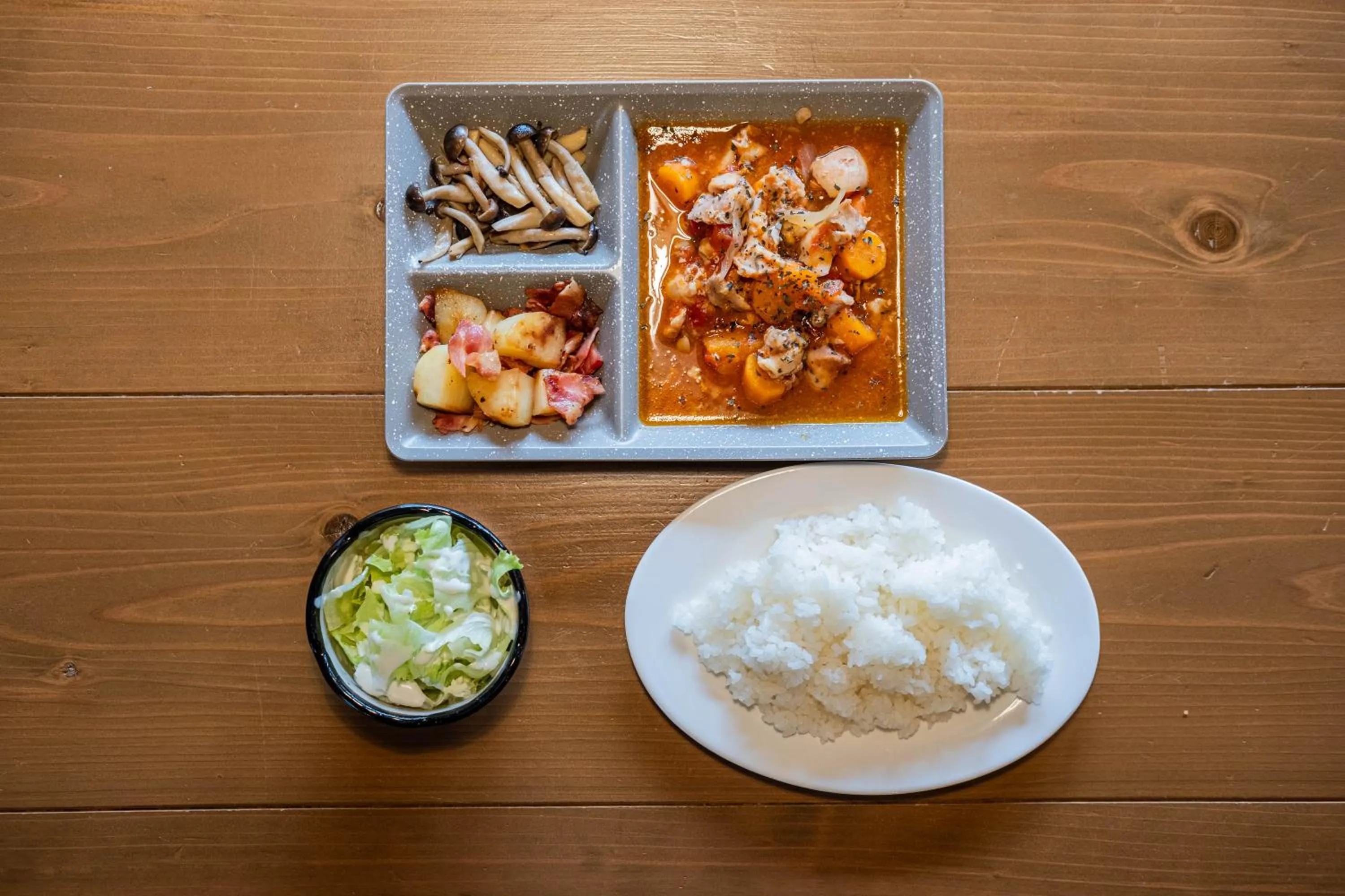 Dinner in Little Japan Echigo