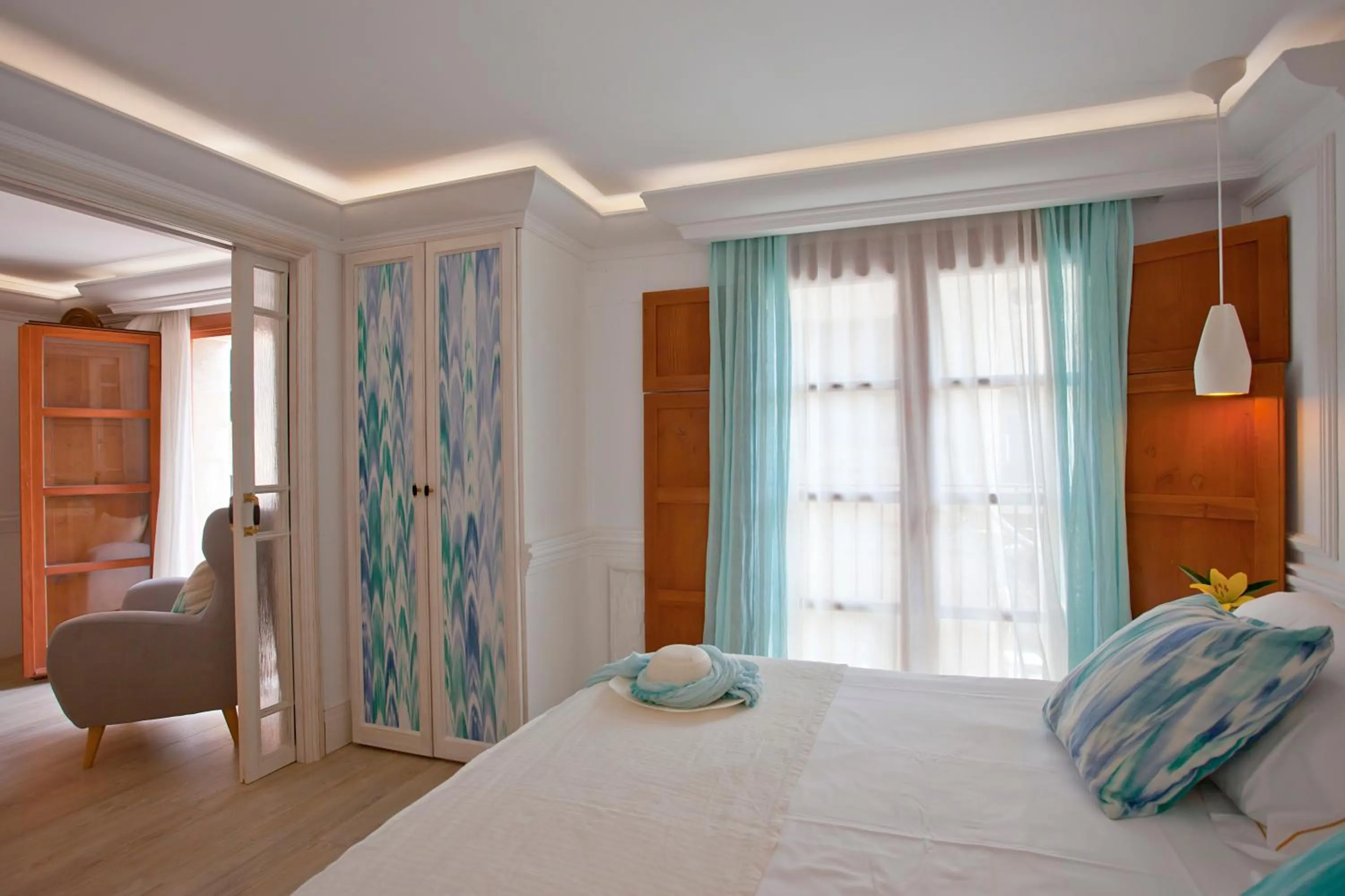 Bedroom, Bed in Son Sant Jordi