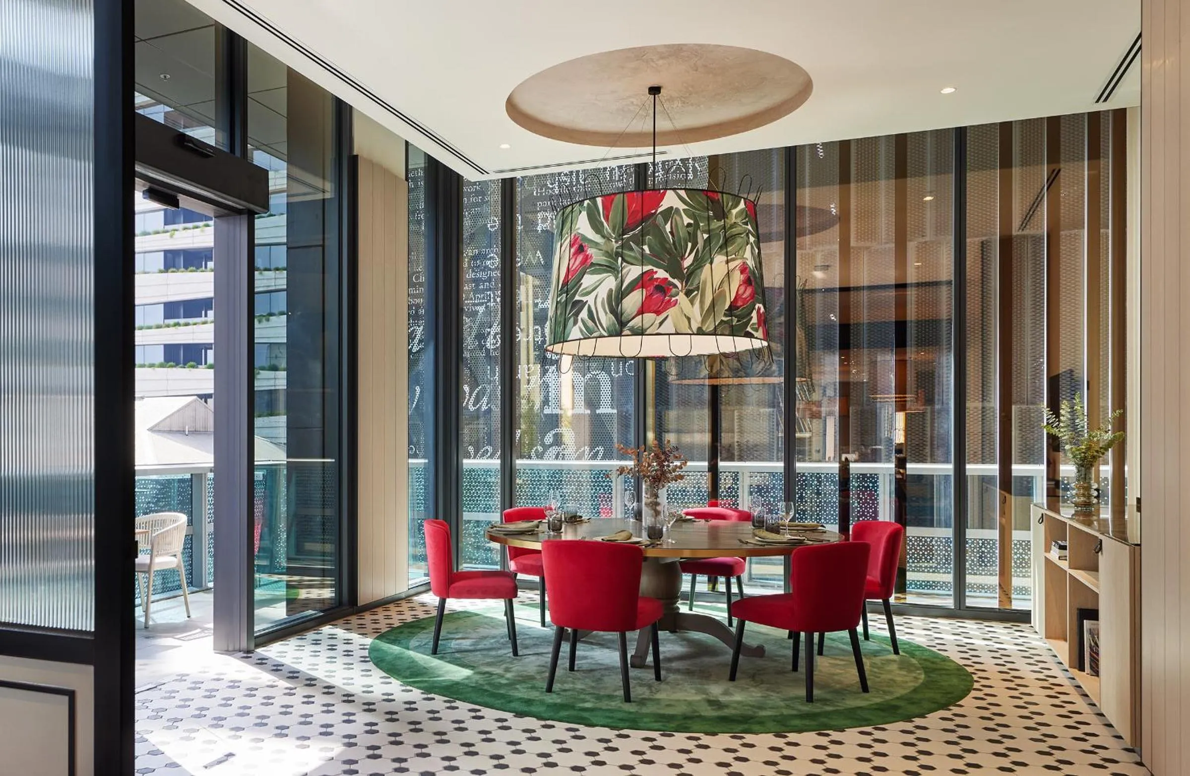 Dining area in Dorsett Melbourne