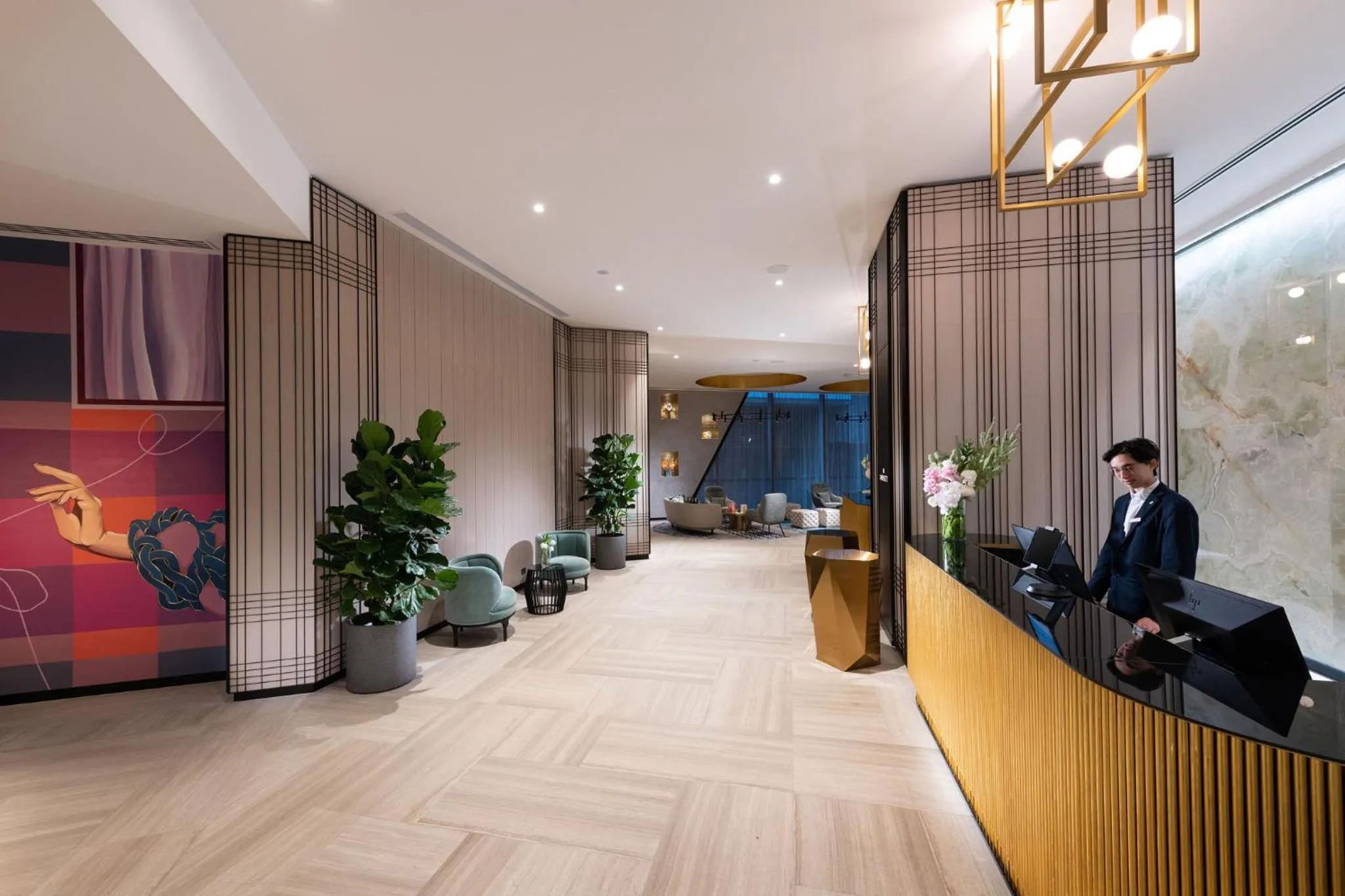 Lobby or reception in Dorsett Melbourne