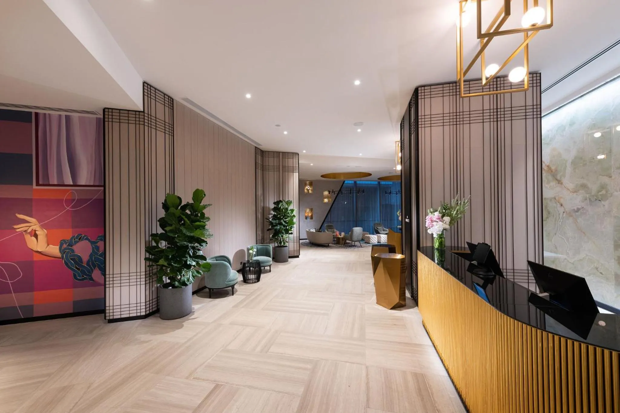 Lobby or reception in Dorsett Melbourne