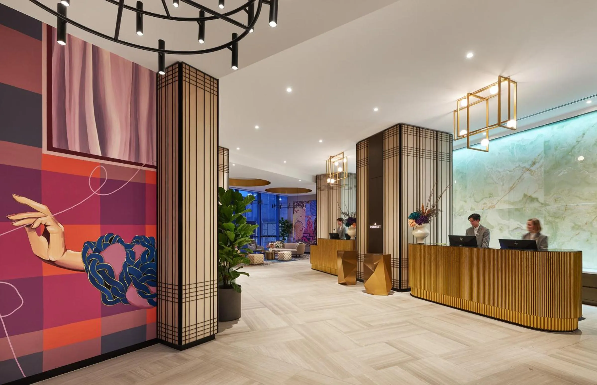 Lobby or reception in Dorsett Melbourne