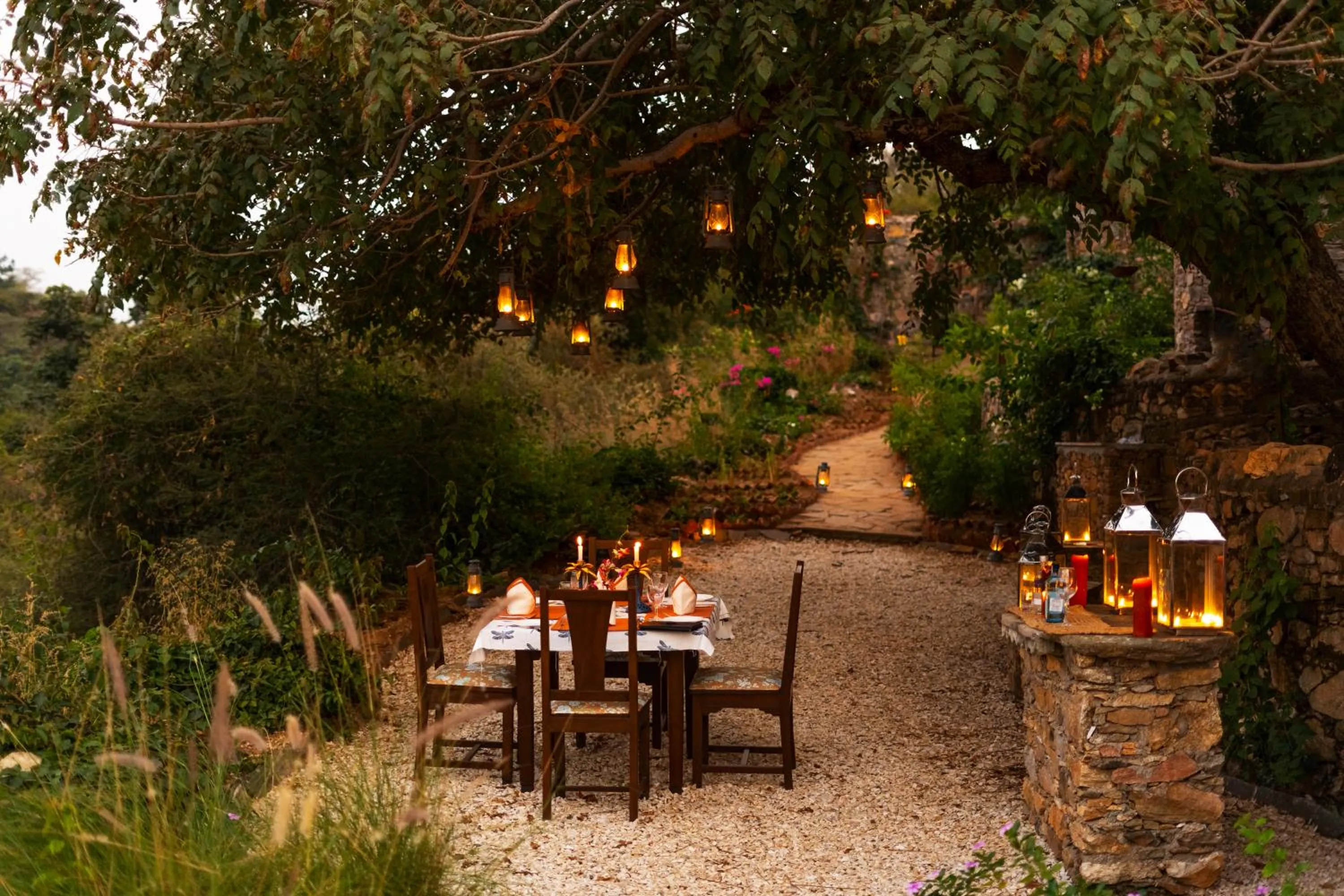 Garden view in Chunda Shikar Oudi