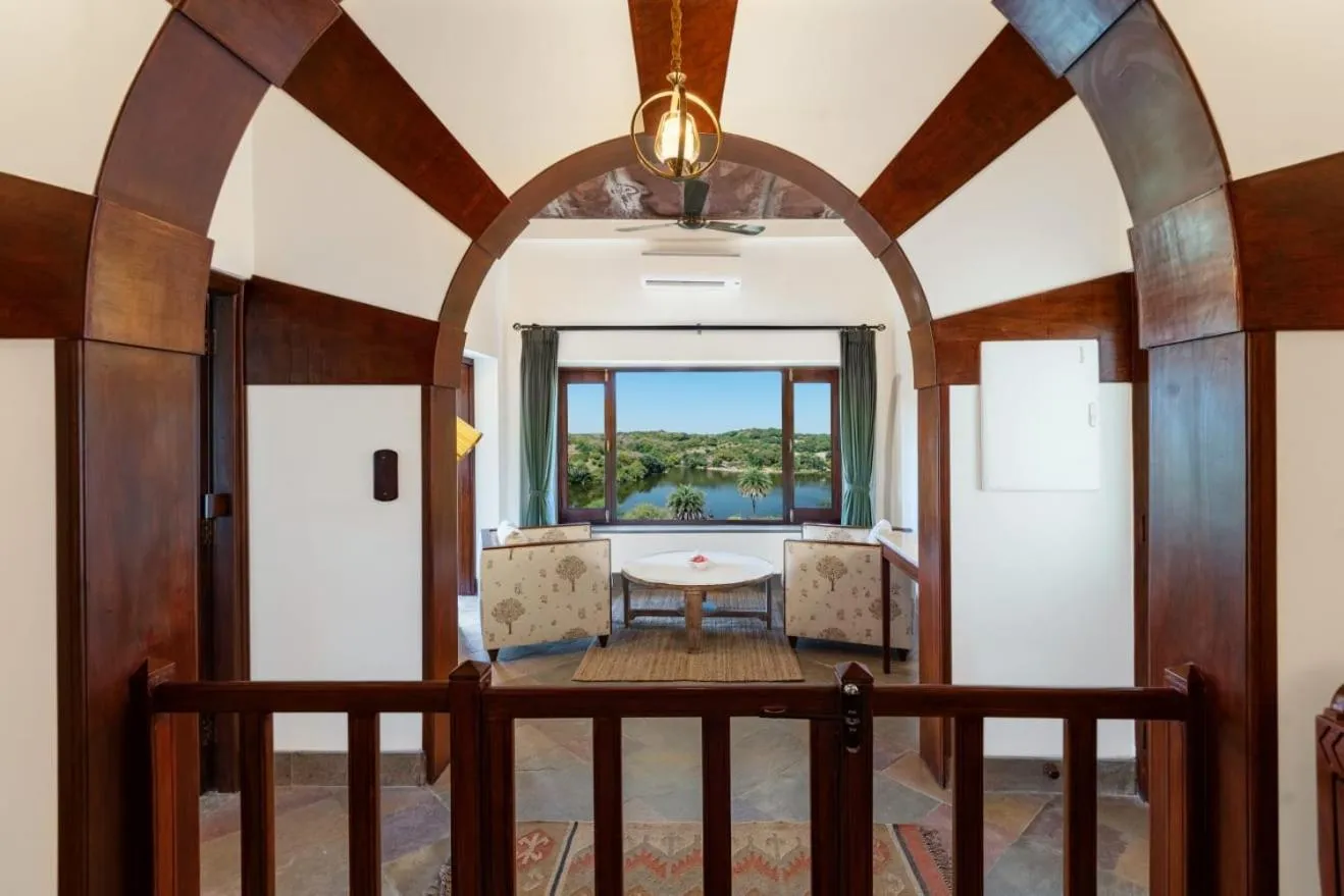 Seating area in Chunda Shikar Oudi