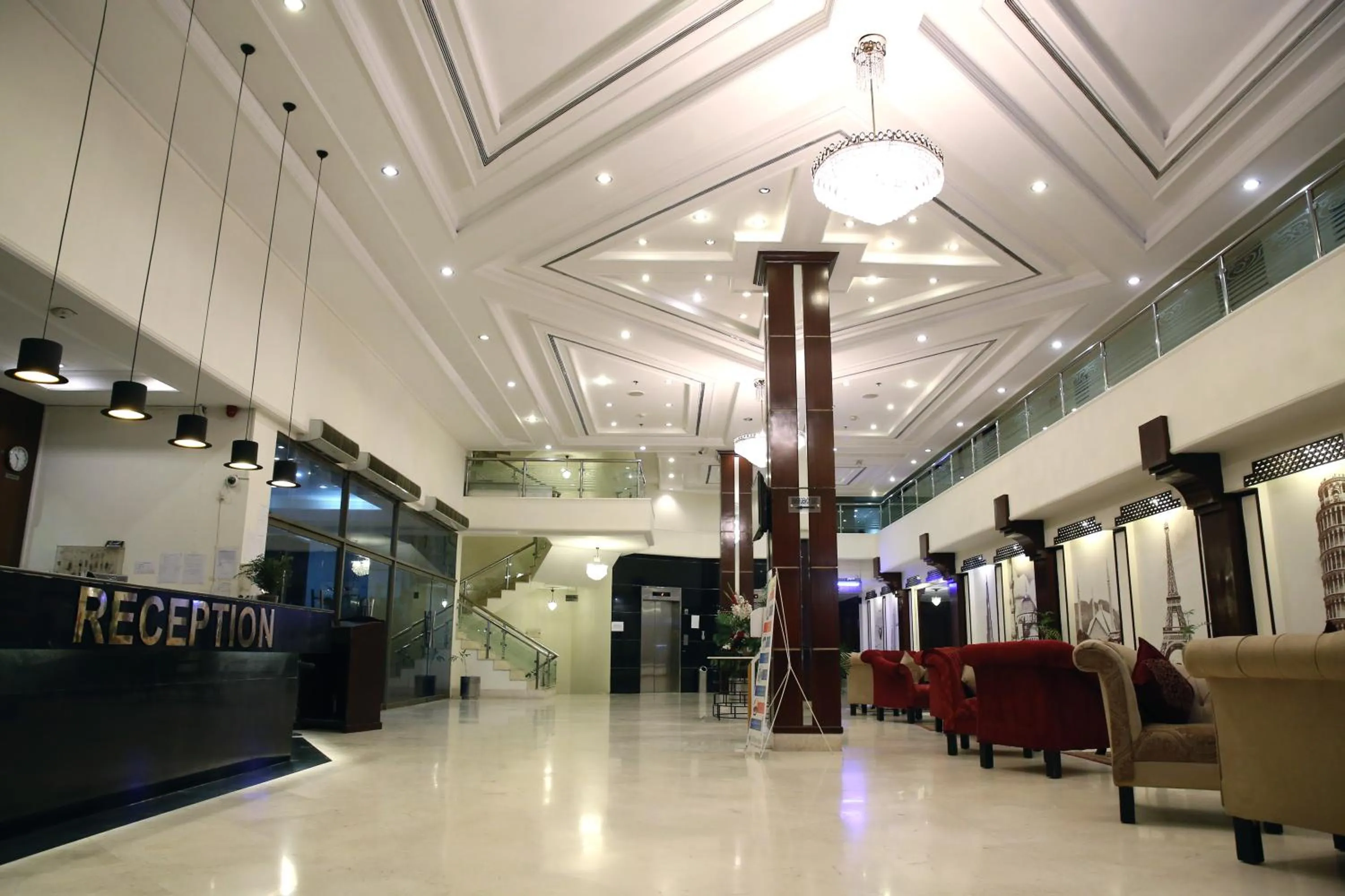 Lobby or reception in Hotel Hillview Islamabad