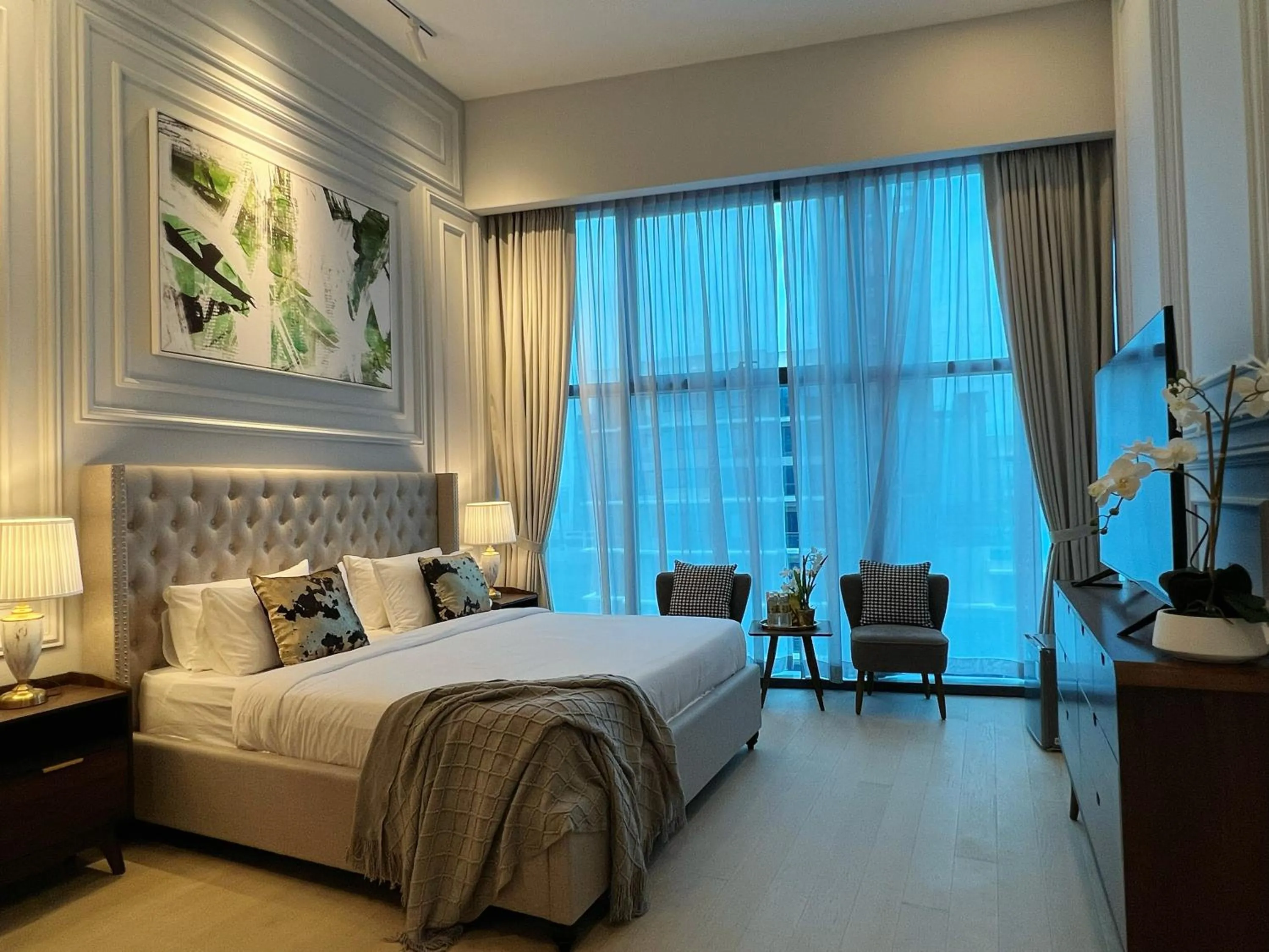 Bed in Eaton Residences KLCC by WSD