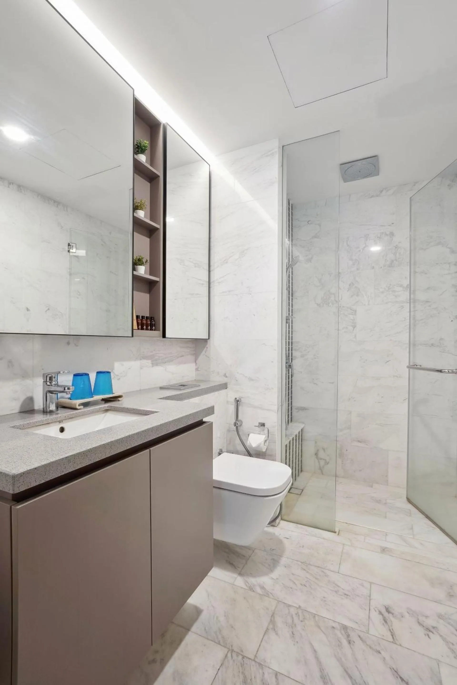 Shower in Eaton Residences KLCC by WSD