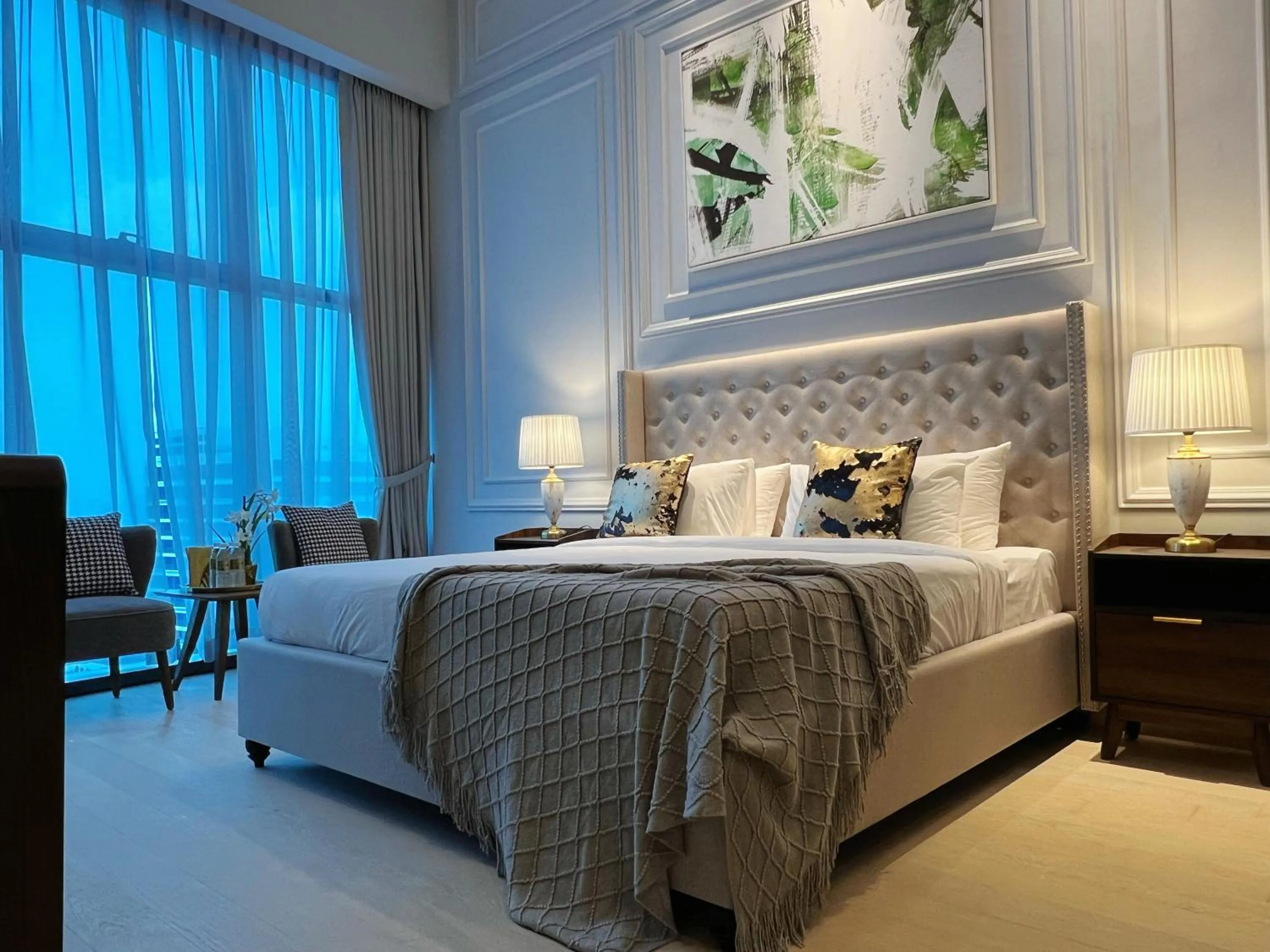 Bed in Eaton Residences KLCC by WSD