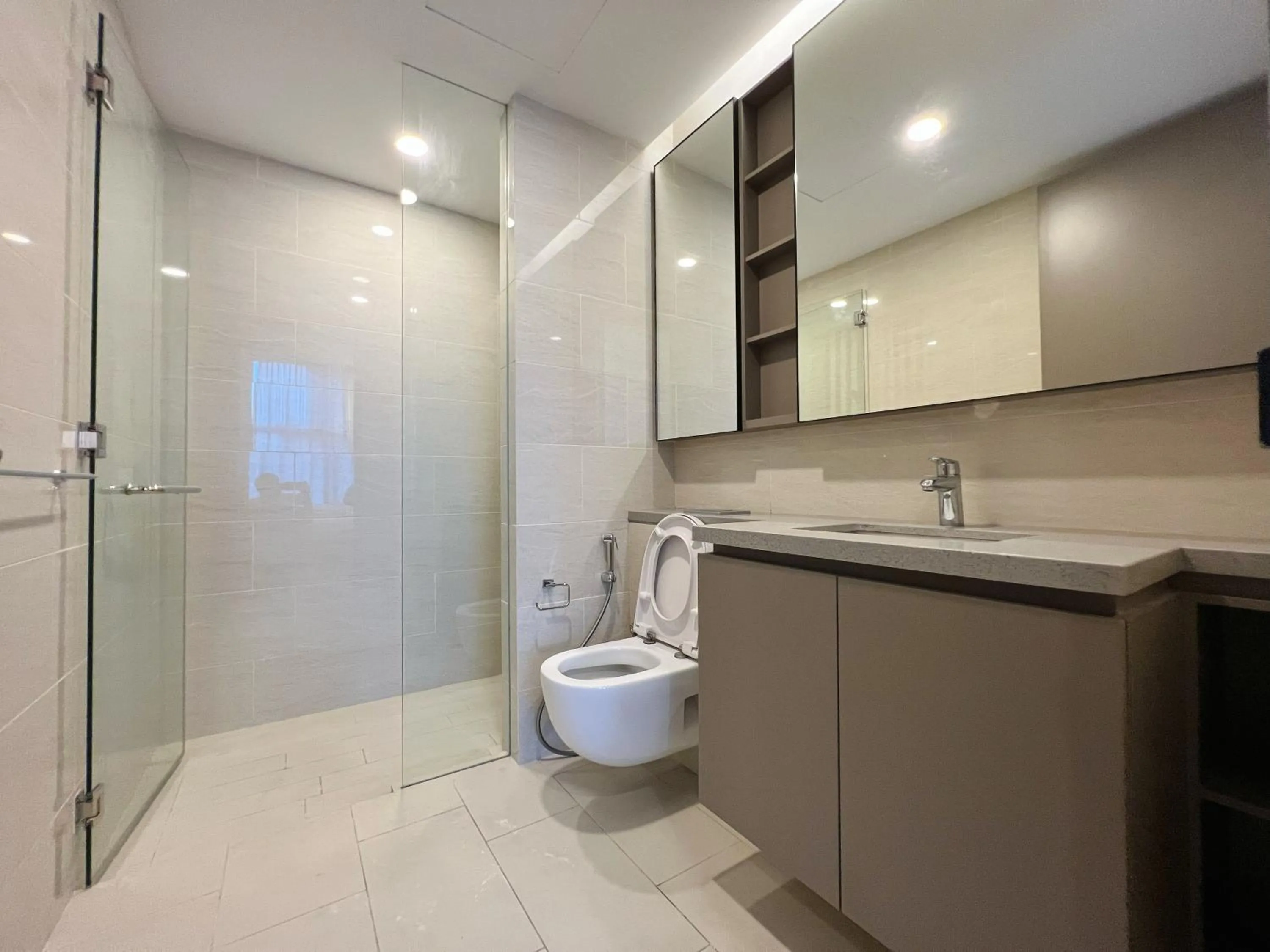 Shower in Eaton Residences KLCC by WSD