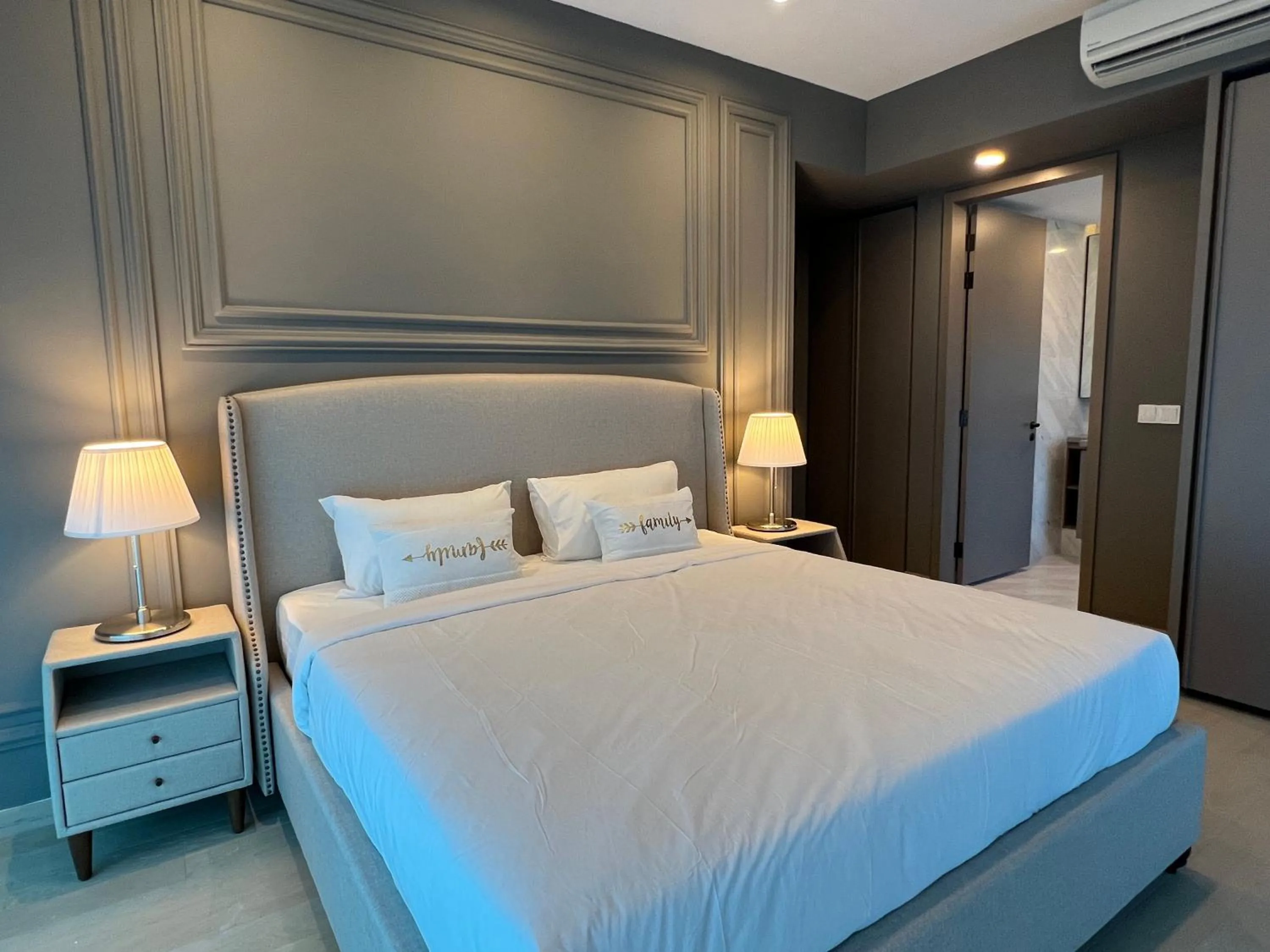 Bed in Eaton Residences KLCC by WSD