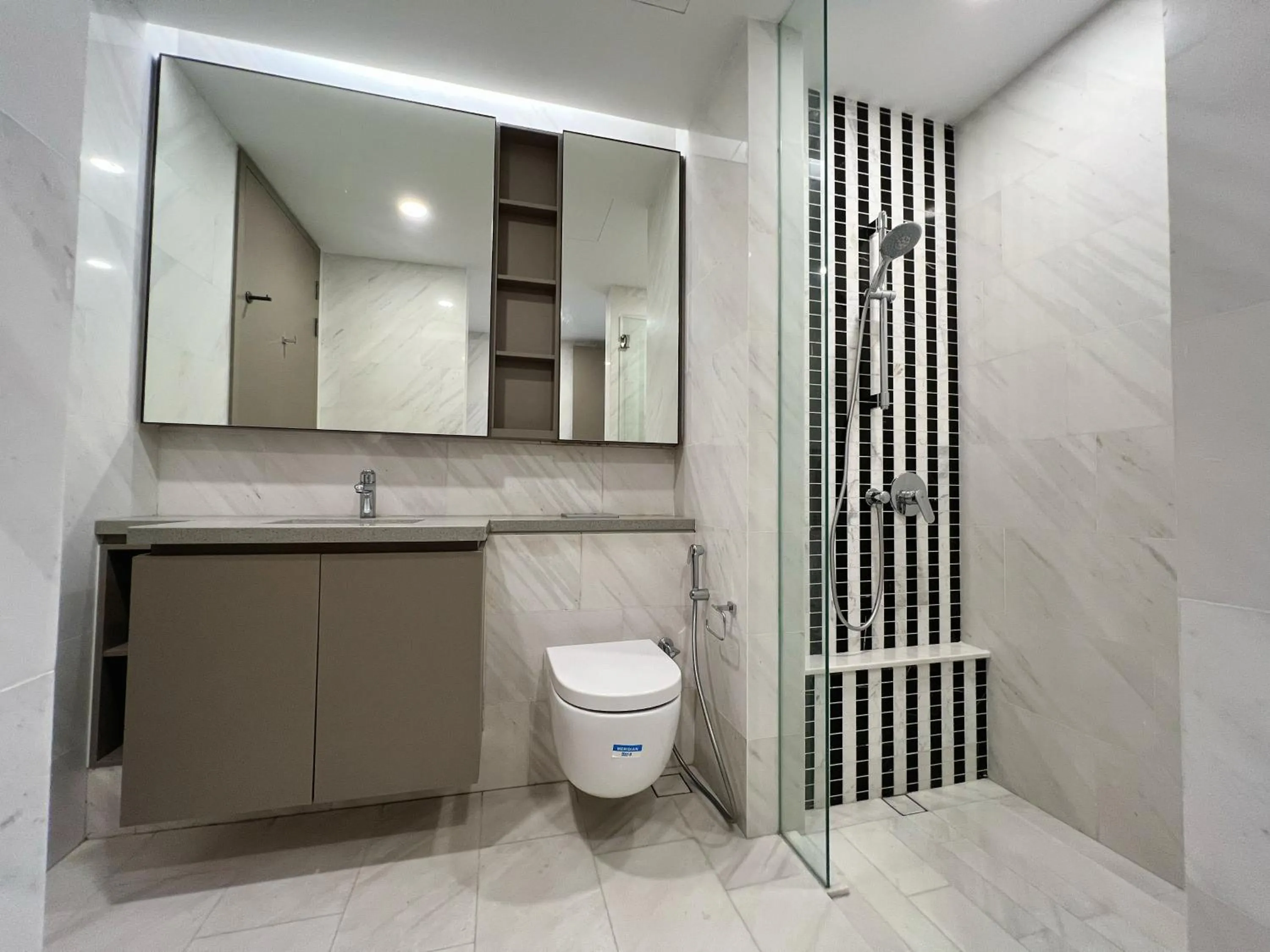 Shower in Eaton Residences KLCC by WSD