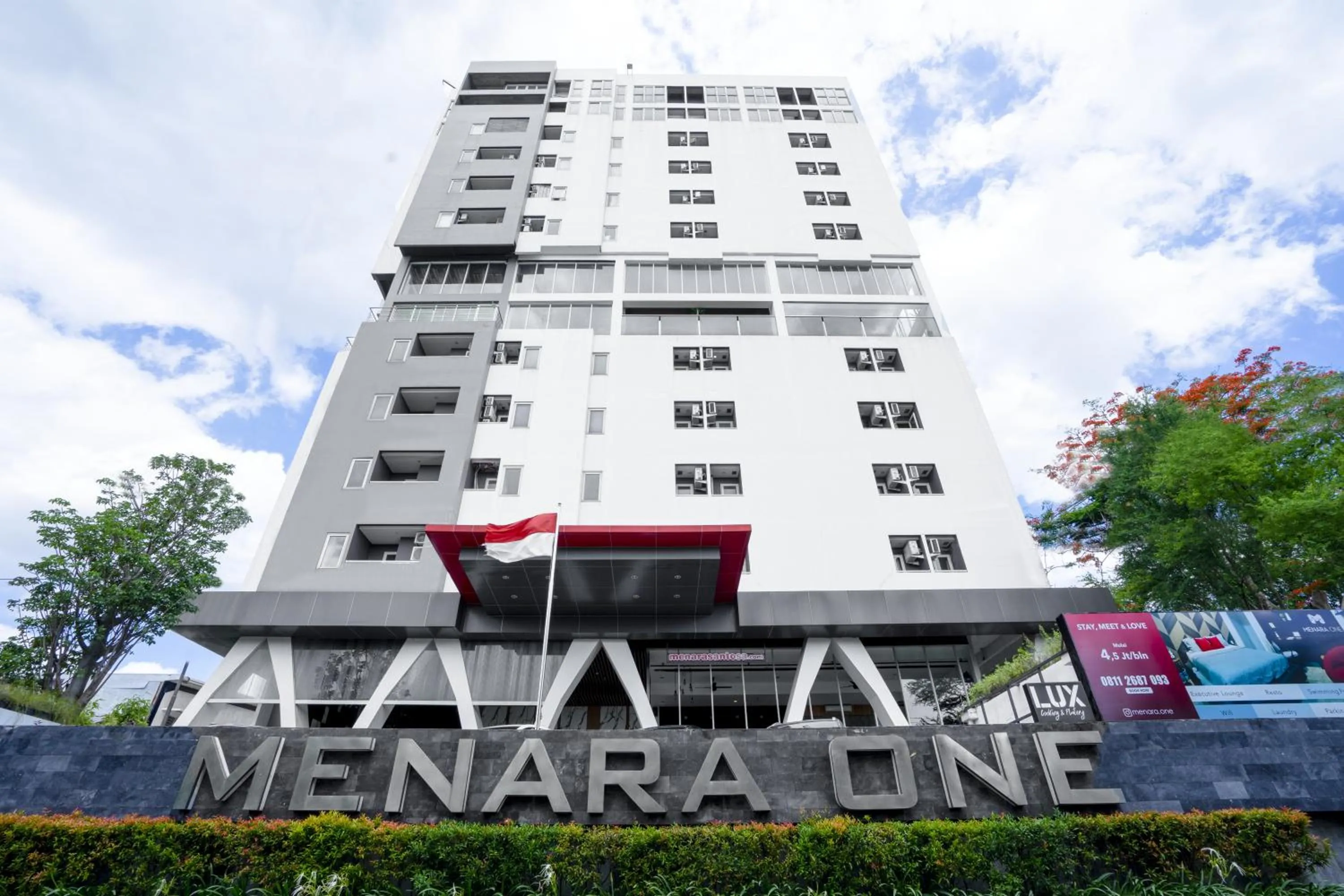Property building in Menara One Hotel by Menara Santosa