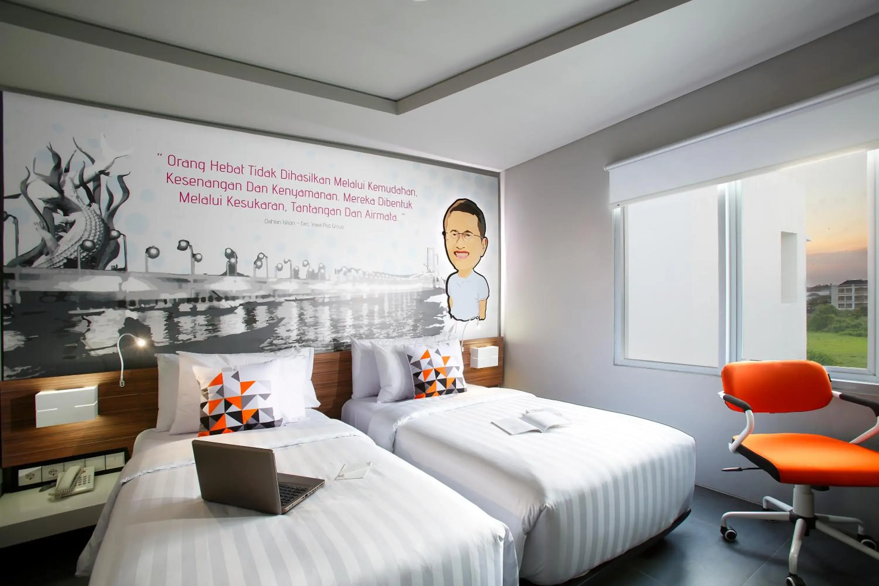 Standard Twin Room in Berry Biz Hotel Sunset Road Standard Twin Room in Berry Biz Hotel Sunset Road