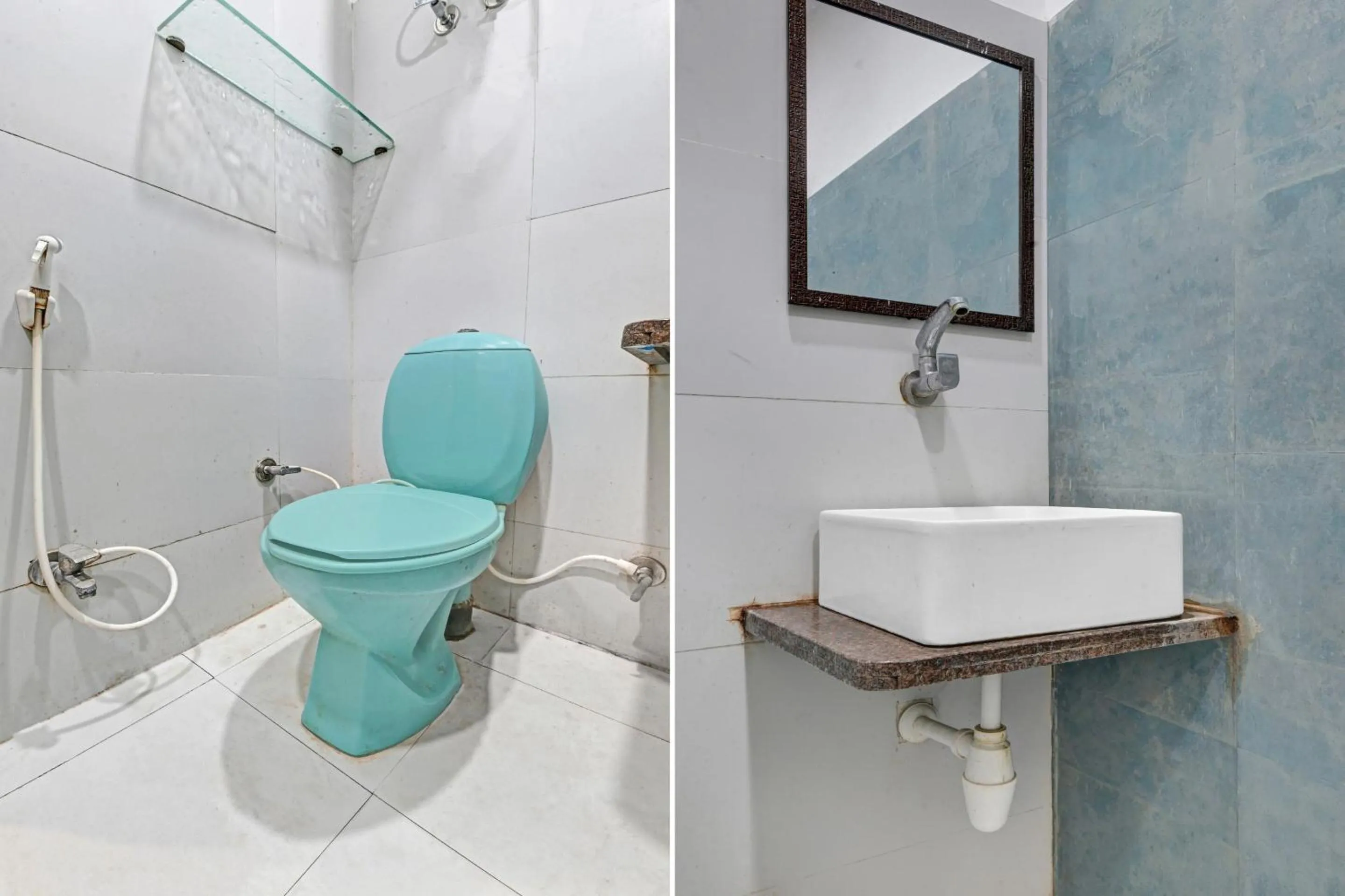 Bathroom in Collection O Mohan Paradise