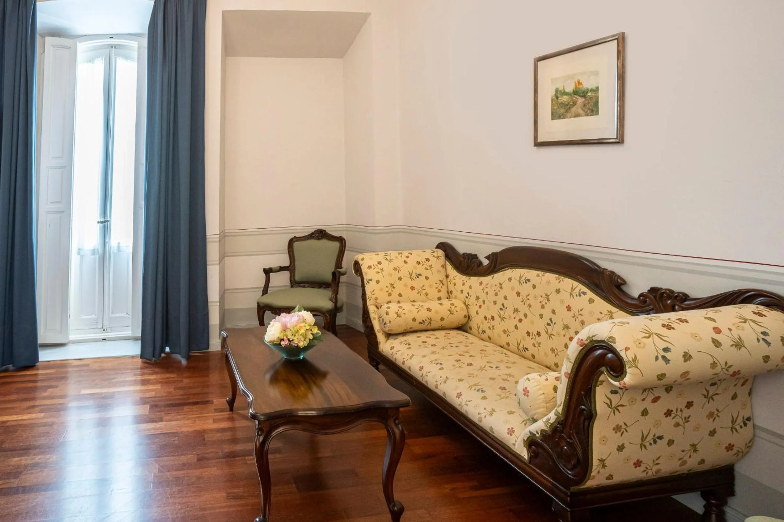 Living room in Hotel Mirador de Llerena
