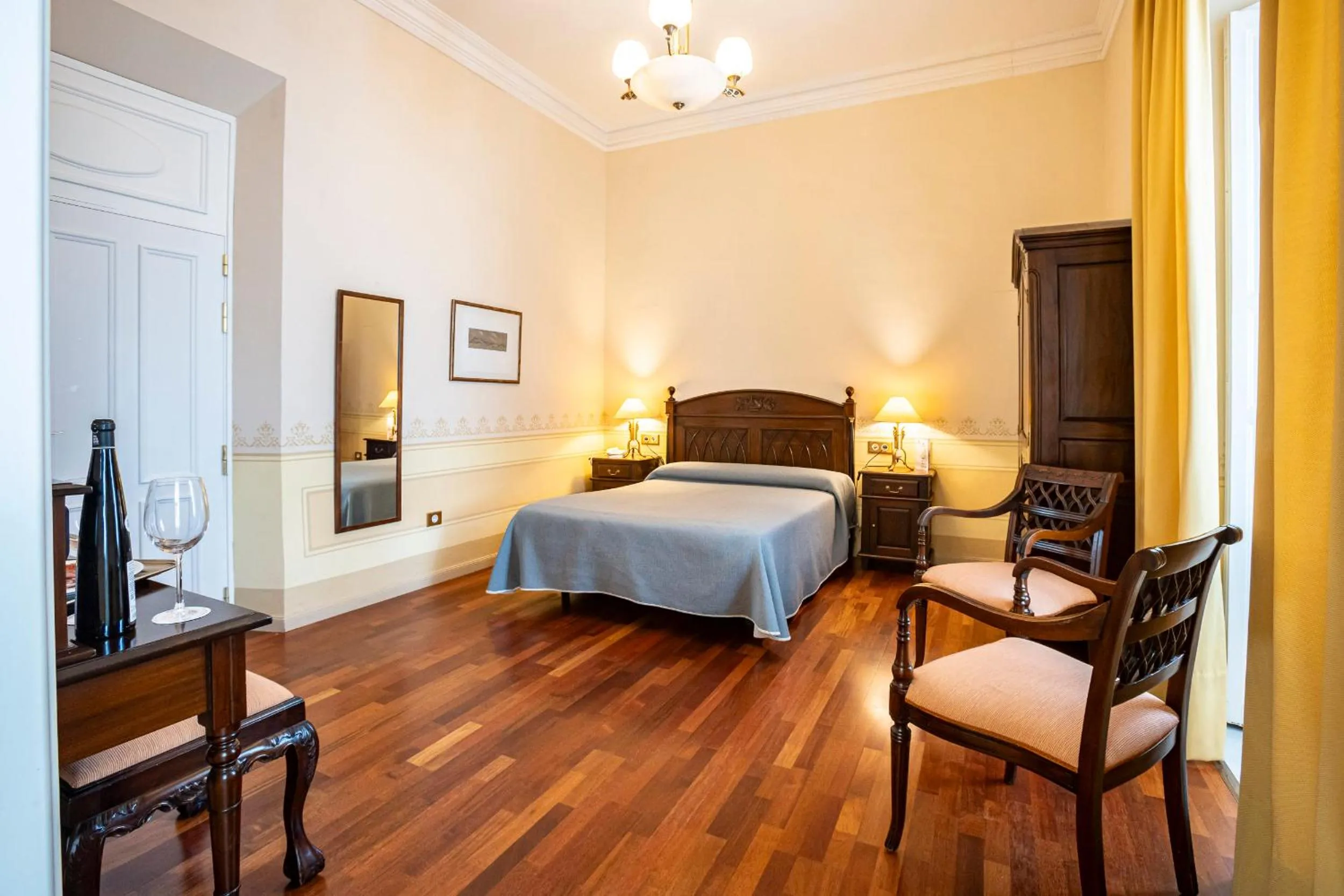 Bed in Hotel Mirador de Llerena