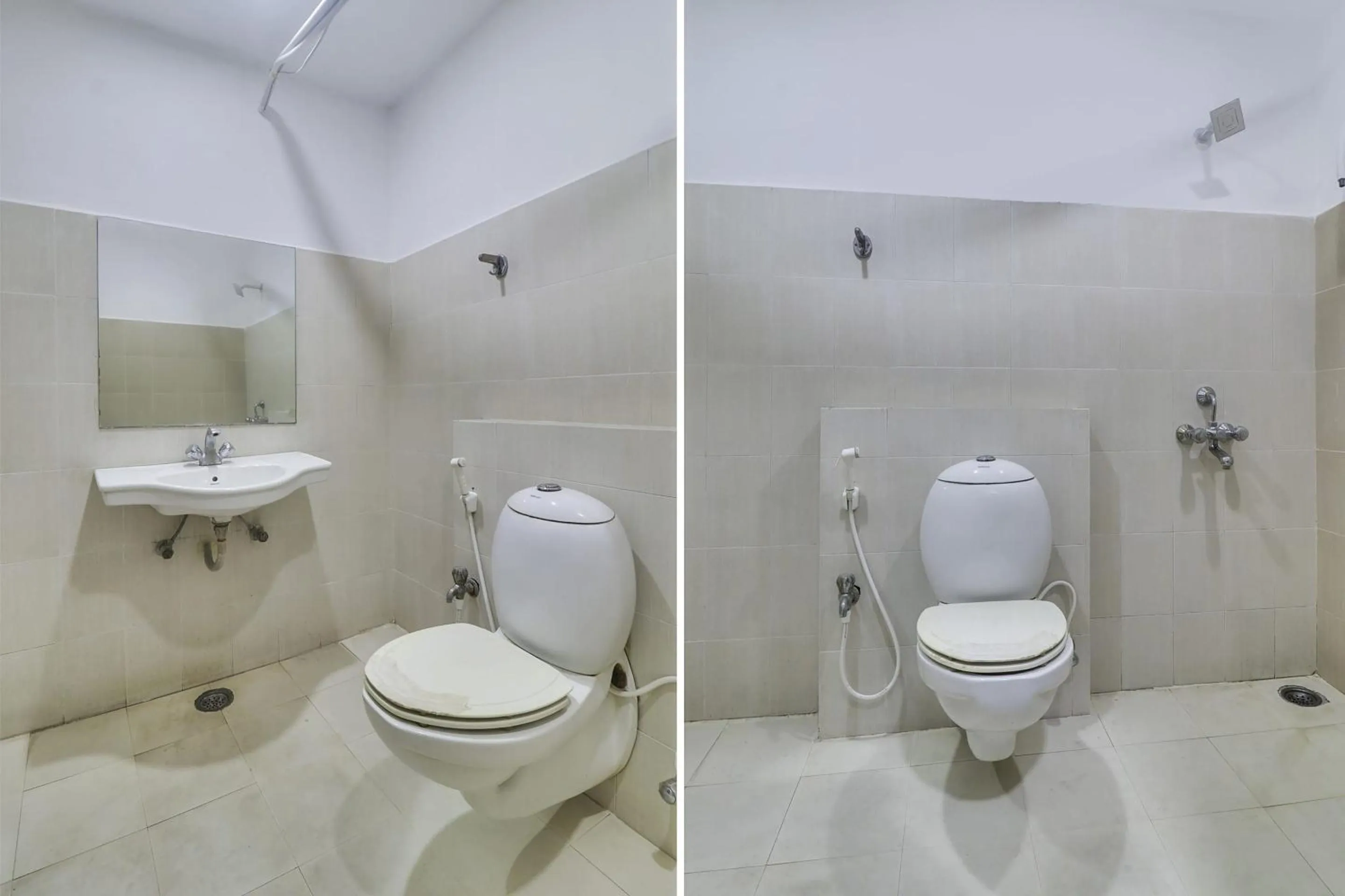 Bathroom in Hotel O Qualia Hotel Dilsukhnagar Near Dilsukhnagar Metro Station