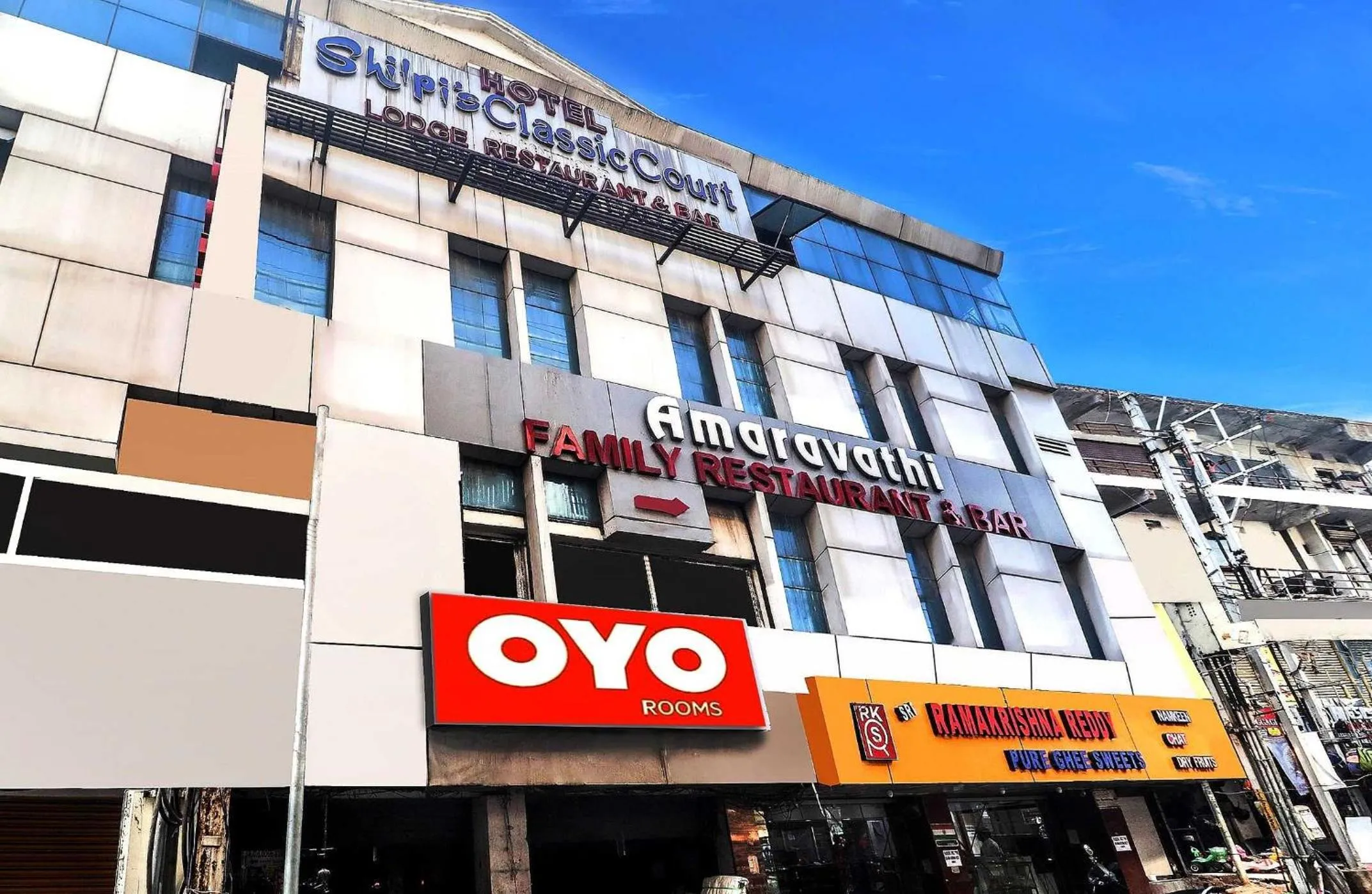 Facade/entrance in Hotel O Qualia Hotel Dilsukhnagar Near Dilsukhnagar Metro Station