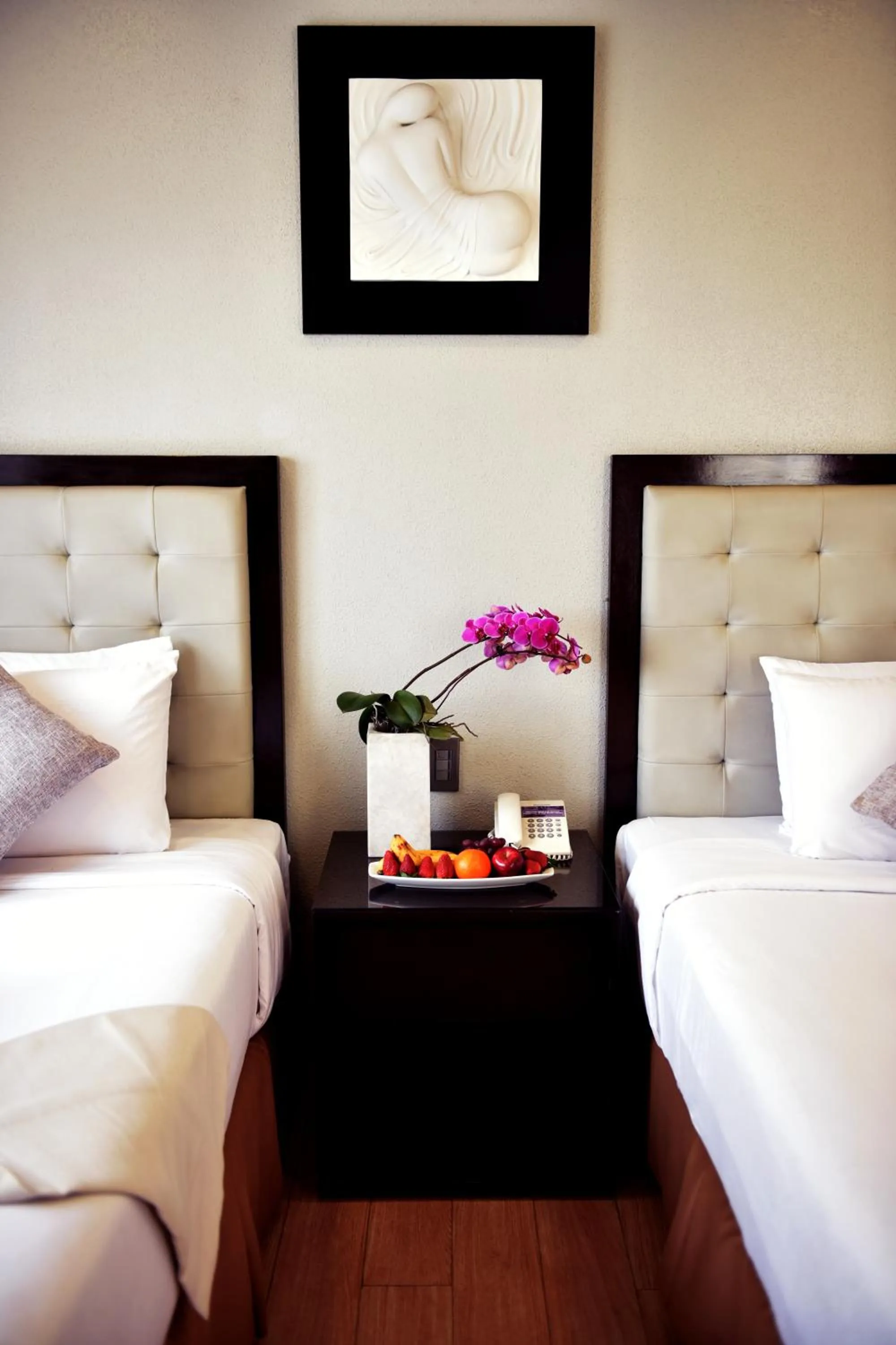 Decorative detail in Aura One Hotel