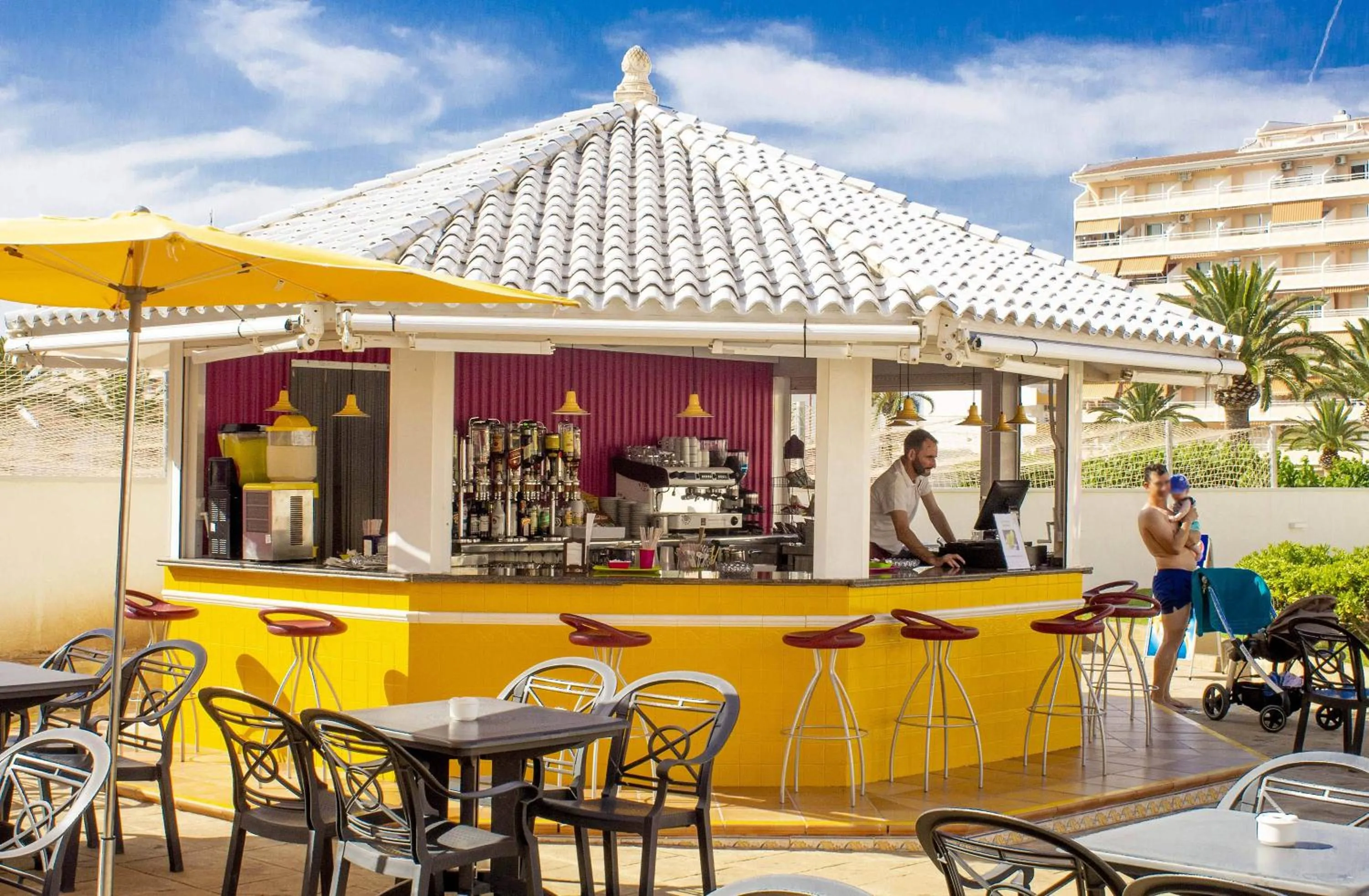 Lounge or bar in Aparthotel Acuasol