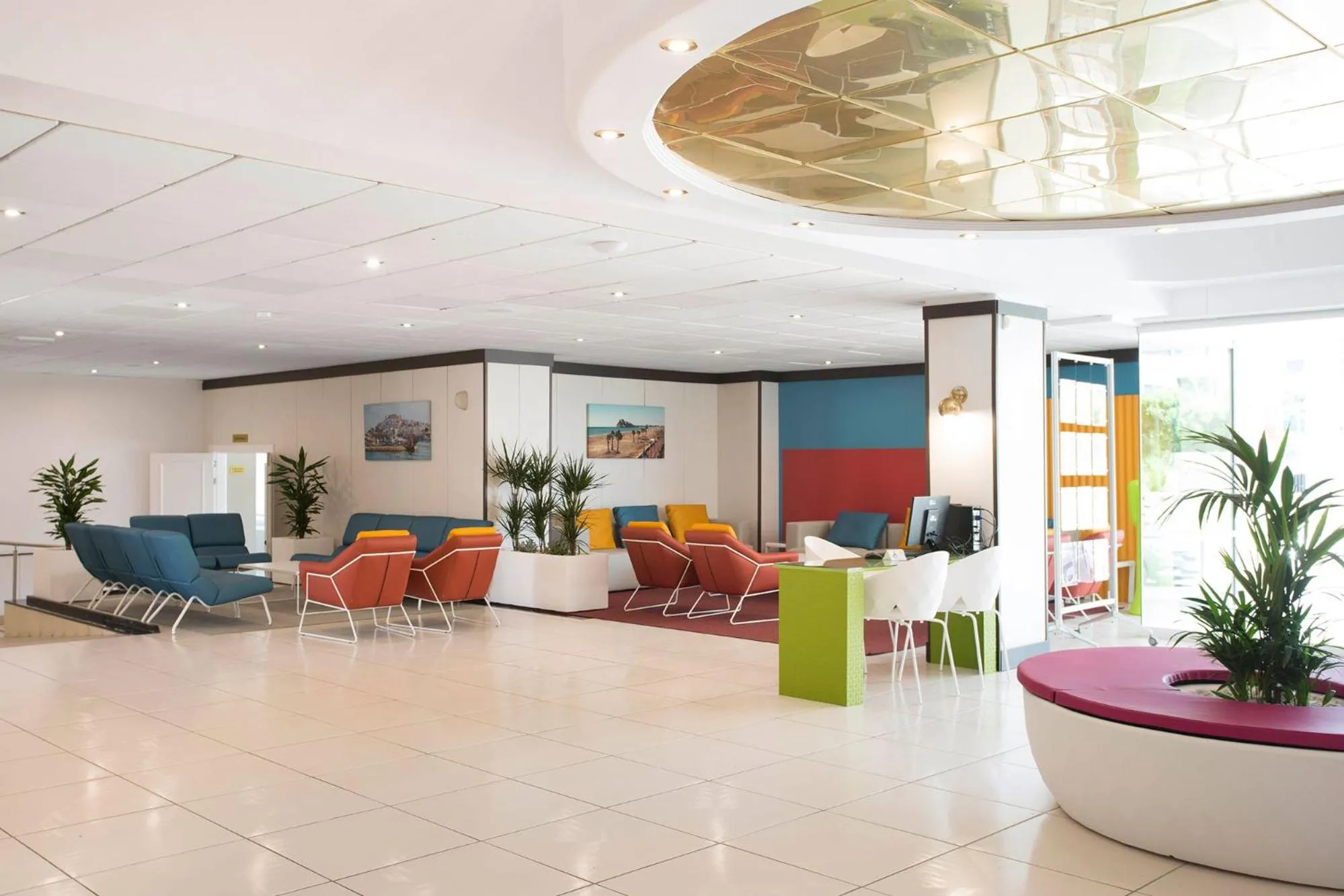 Lobby or reception in Aparthotel Acuasol