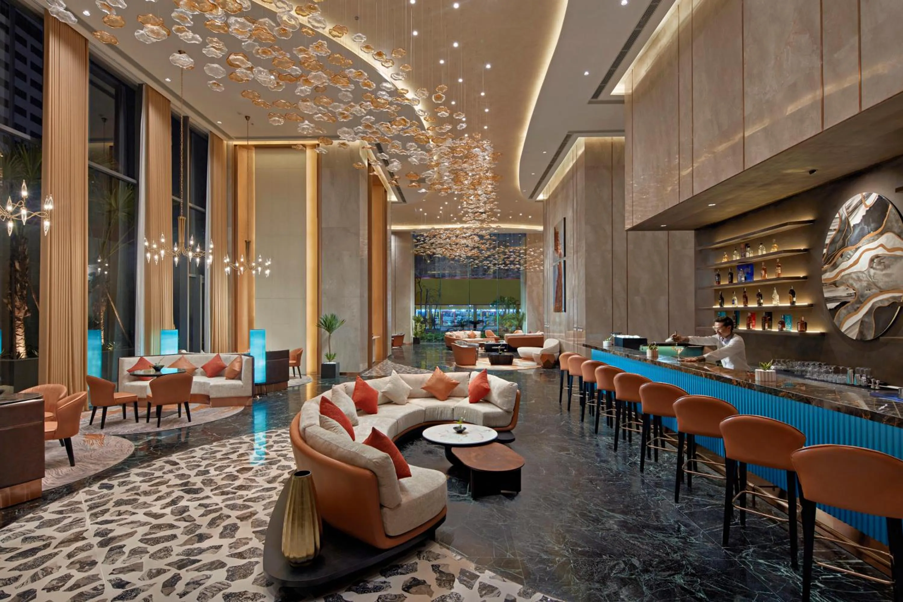 Lounge or bar in The Watson Premium HaLong Hotel