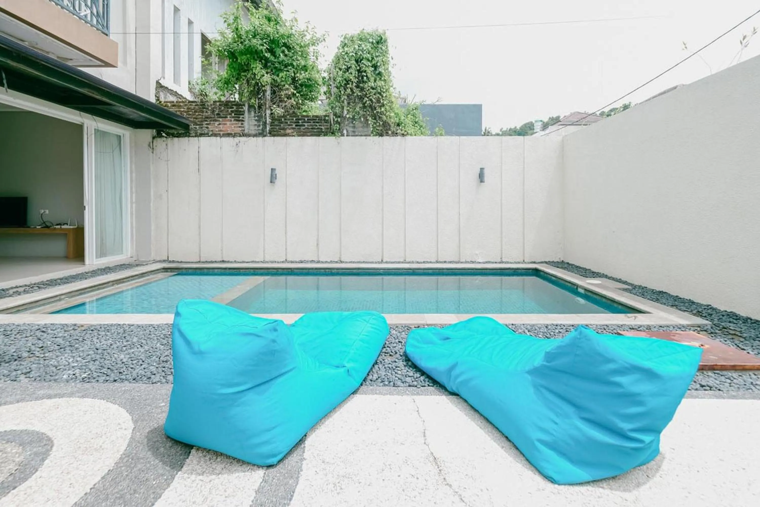 Swimming pool in Villa Heaven Senggigi