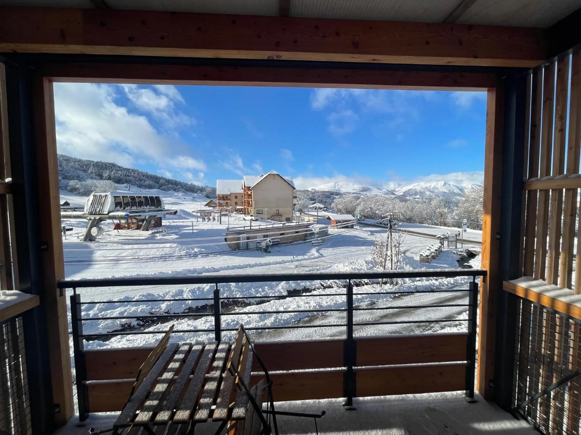 Winter in Appart Hôtel Le JAS