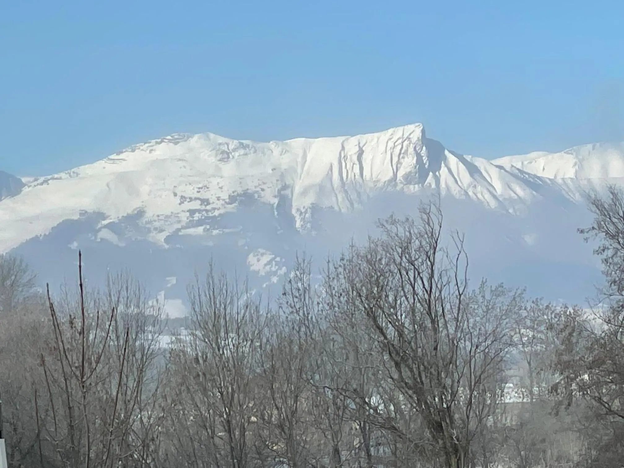 Mountain view in Appart Hôtel Le JAS
