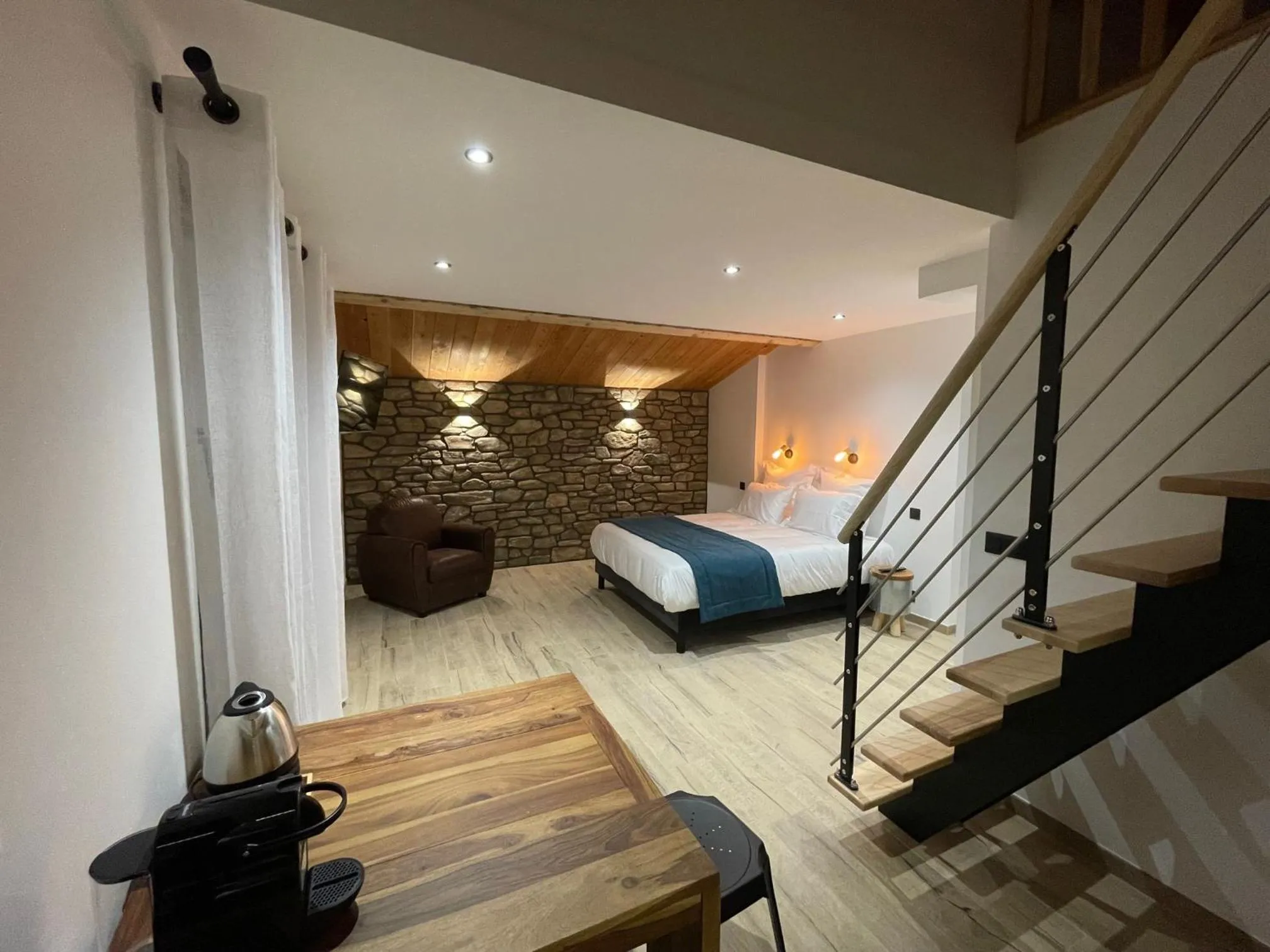 Bed in Appart Hôtel Le JAS