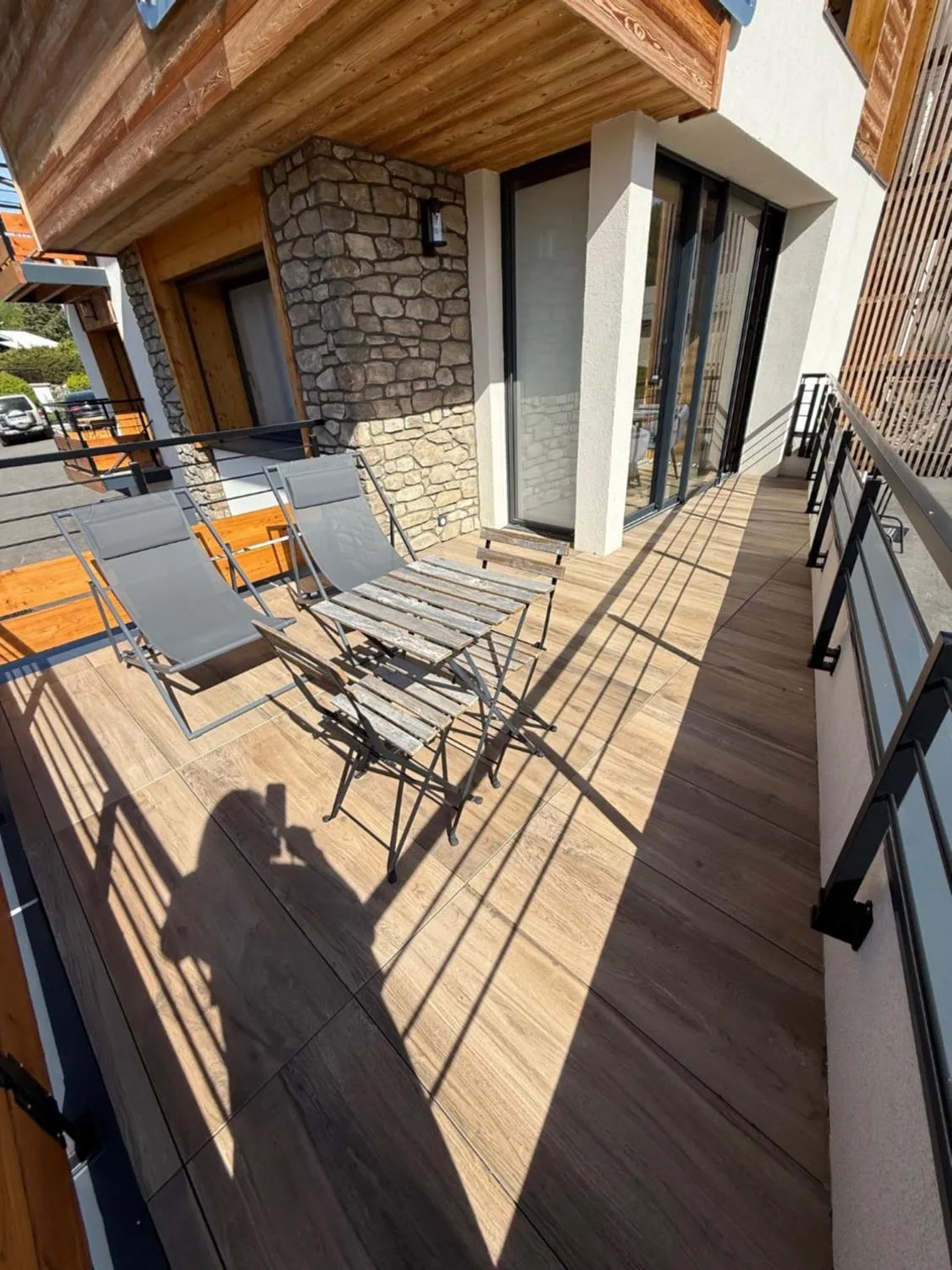 Balcony/Terrace in Appart Hôtel Le JAS