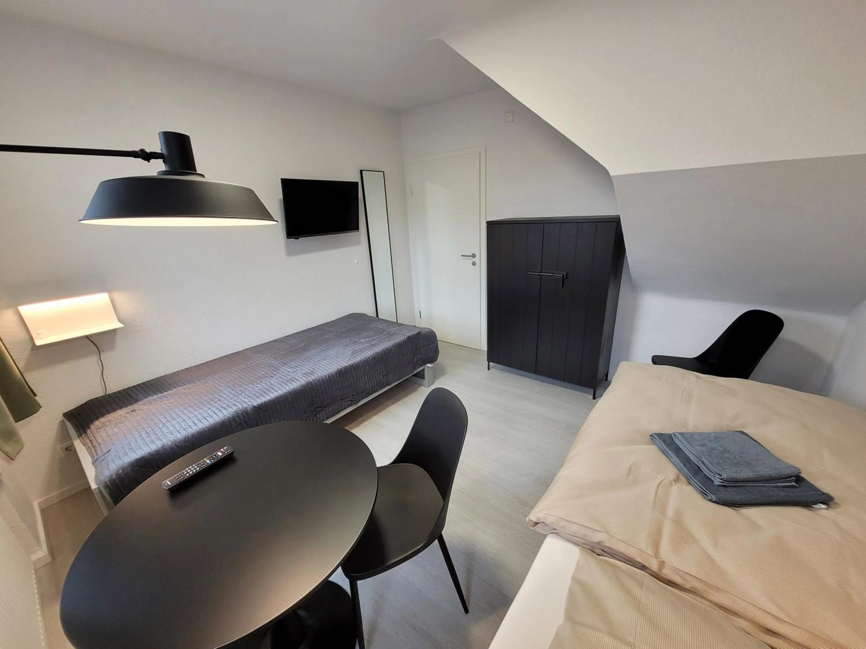 Bed in Guesthouse WI rooms