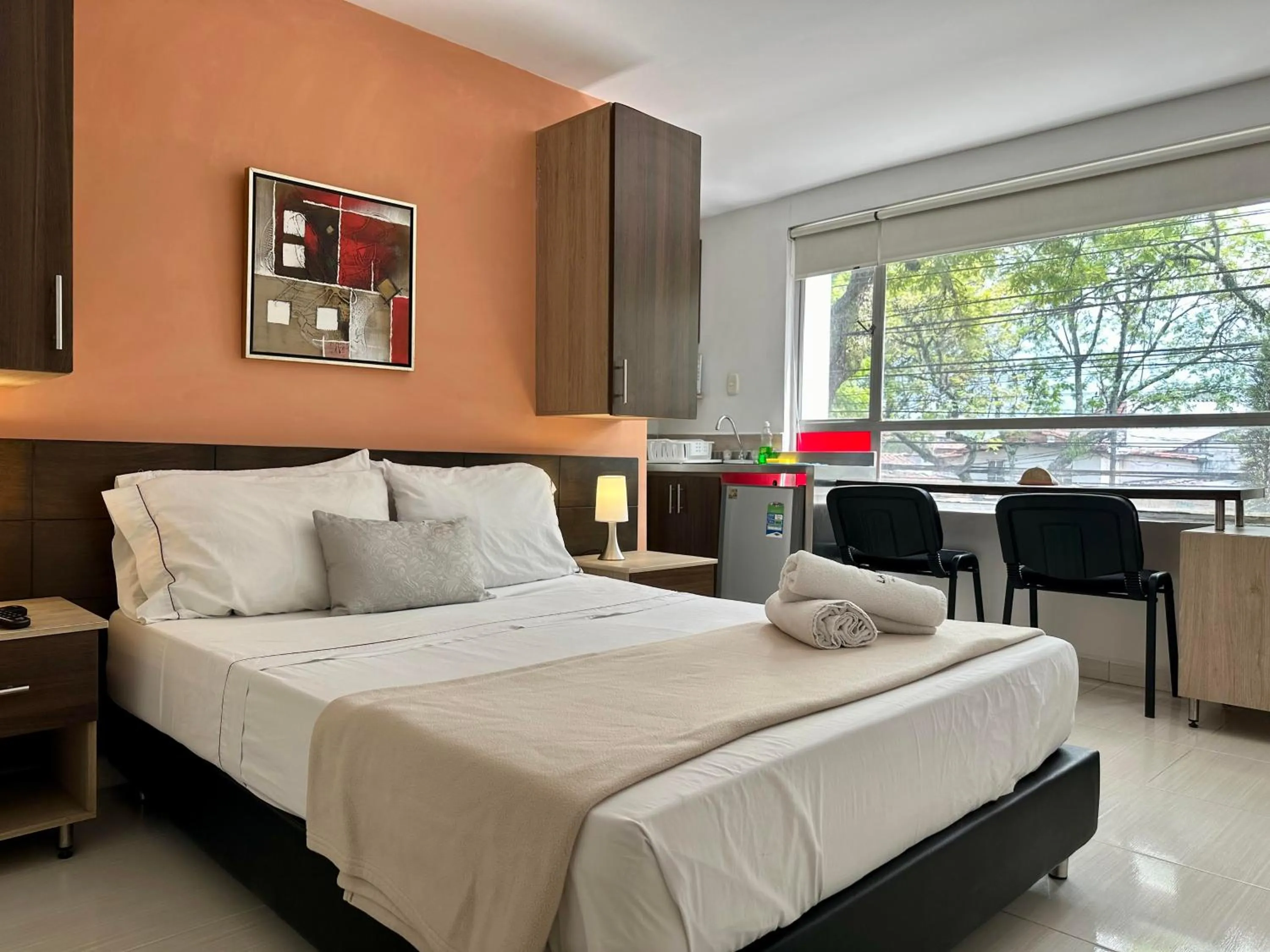 Decorative detail, Bed in Laureles Guest House LGH Hotel